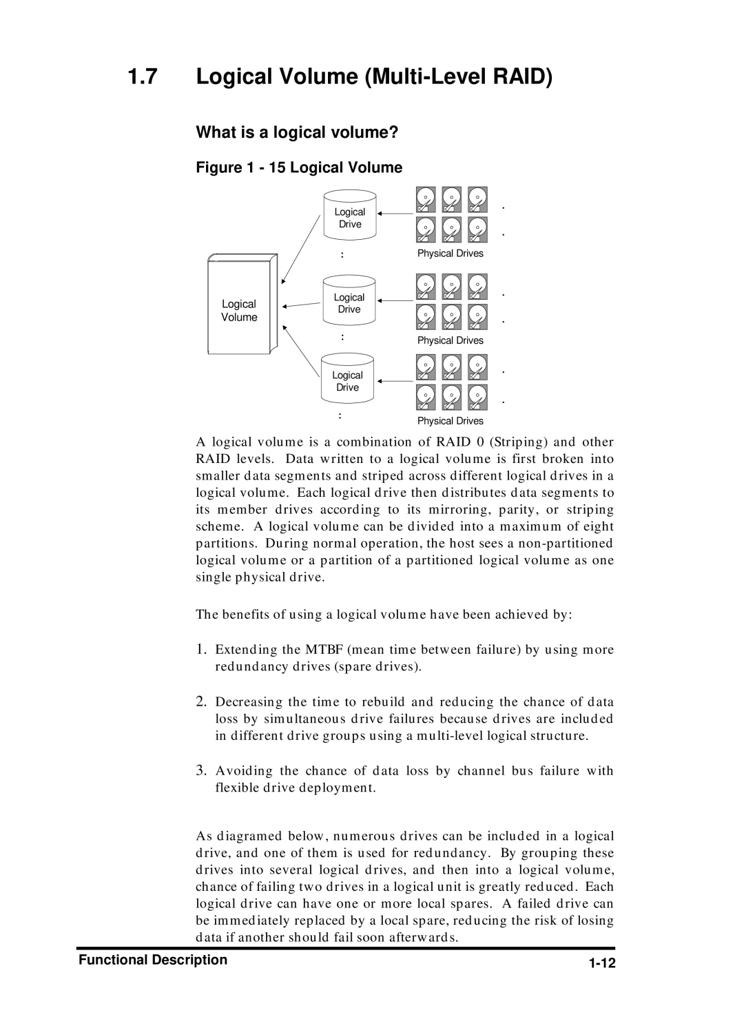 Compaq Infortrend manual Logical Volume Multi-Level RAID 