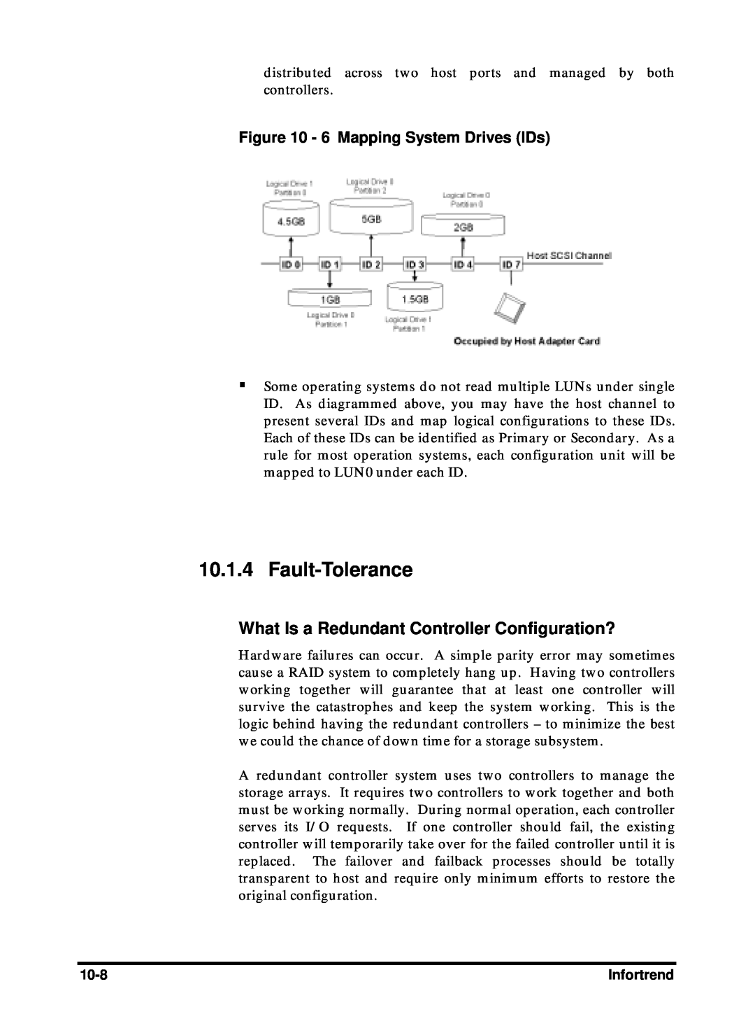 Compaq Infortrend manual Fault-Tolerance, What Is a Redundant Controller Configuration?, 6 Mapping System Drives IDs 
