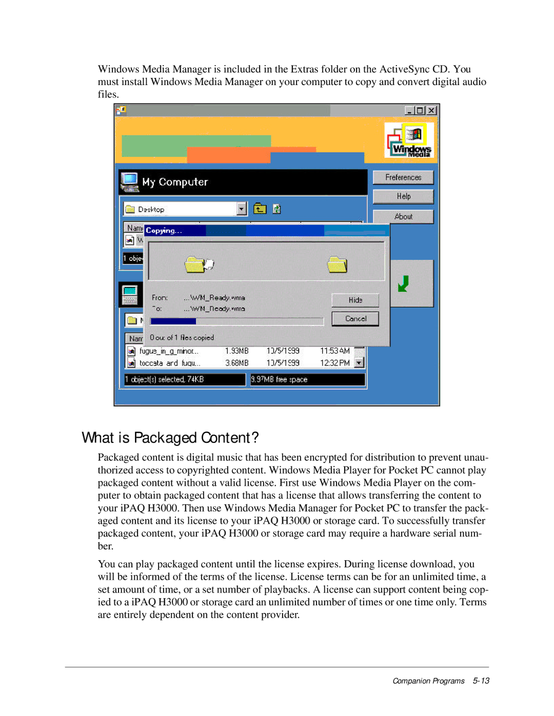 Compaq iPAQ H3000 manual What is Packaged Content? 