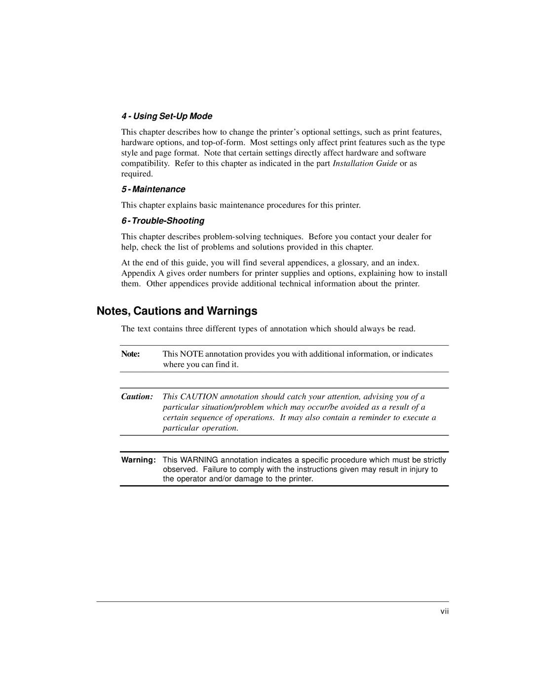 Compaq LA36 user manual Maintenance 