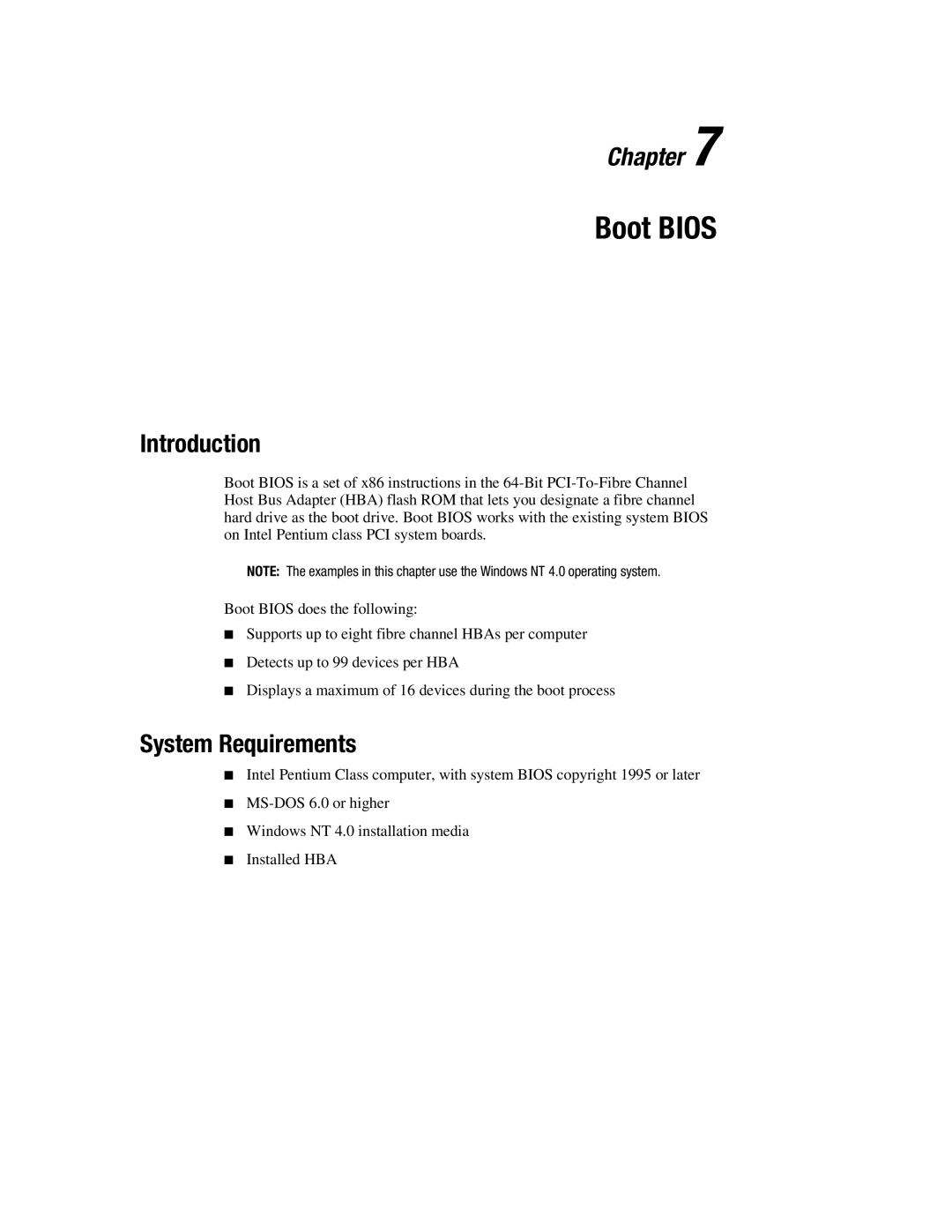 Compaq LP8000-F1 manual Boot Bios, System Requirements 