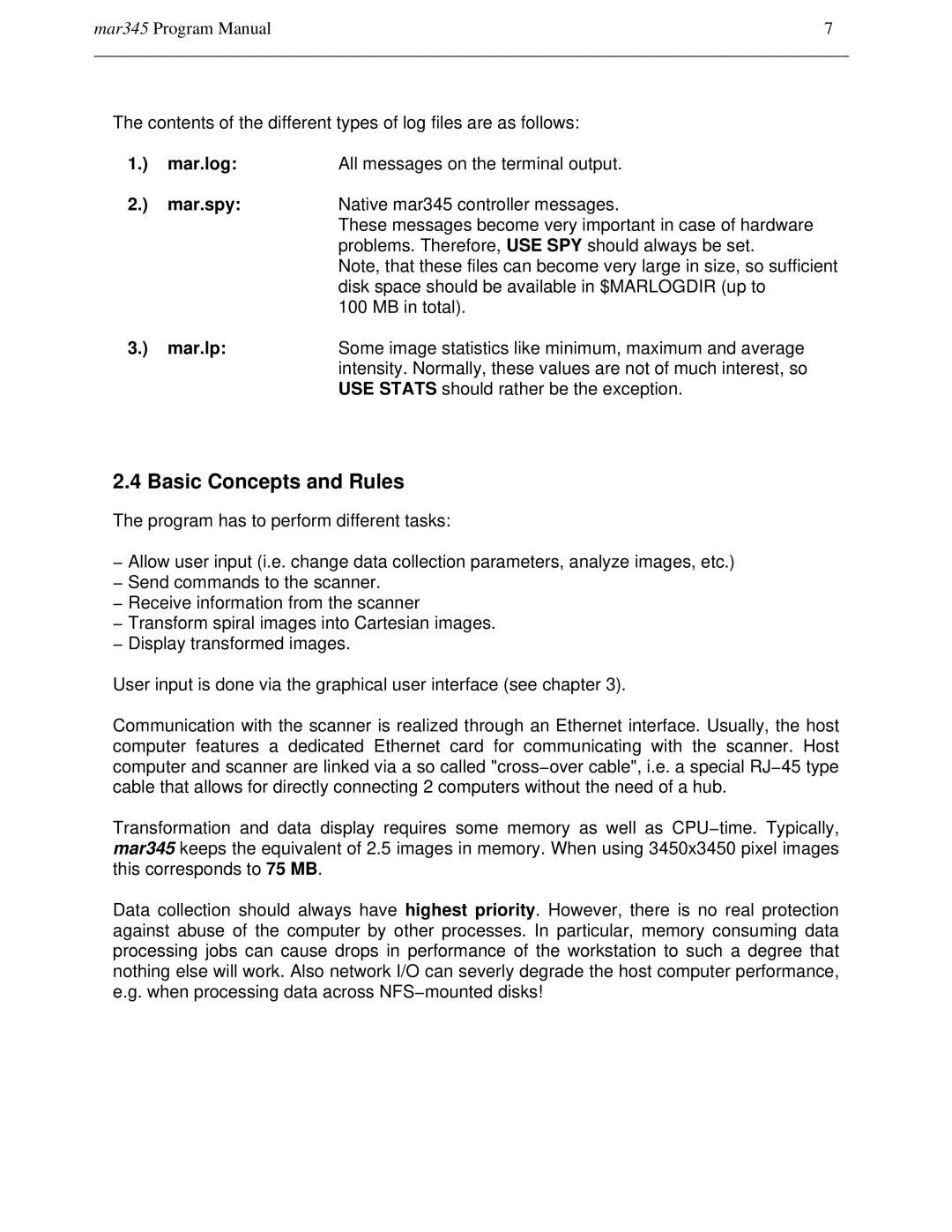 Compaq mar345 manual Basic Concepts and Rules, Mar.log, Mar.spy, Mar.lp 