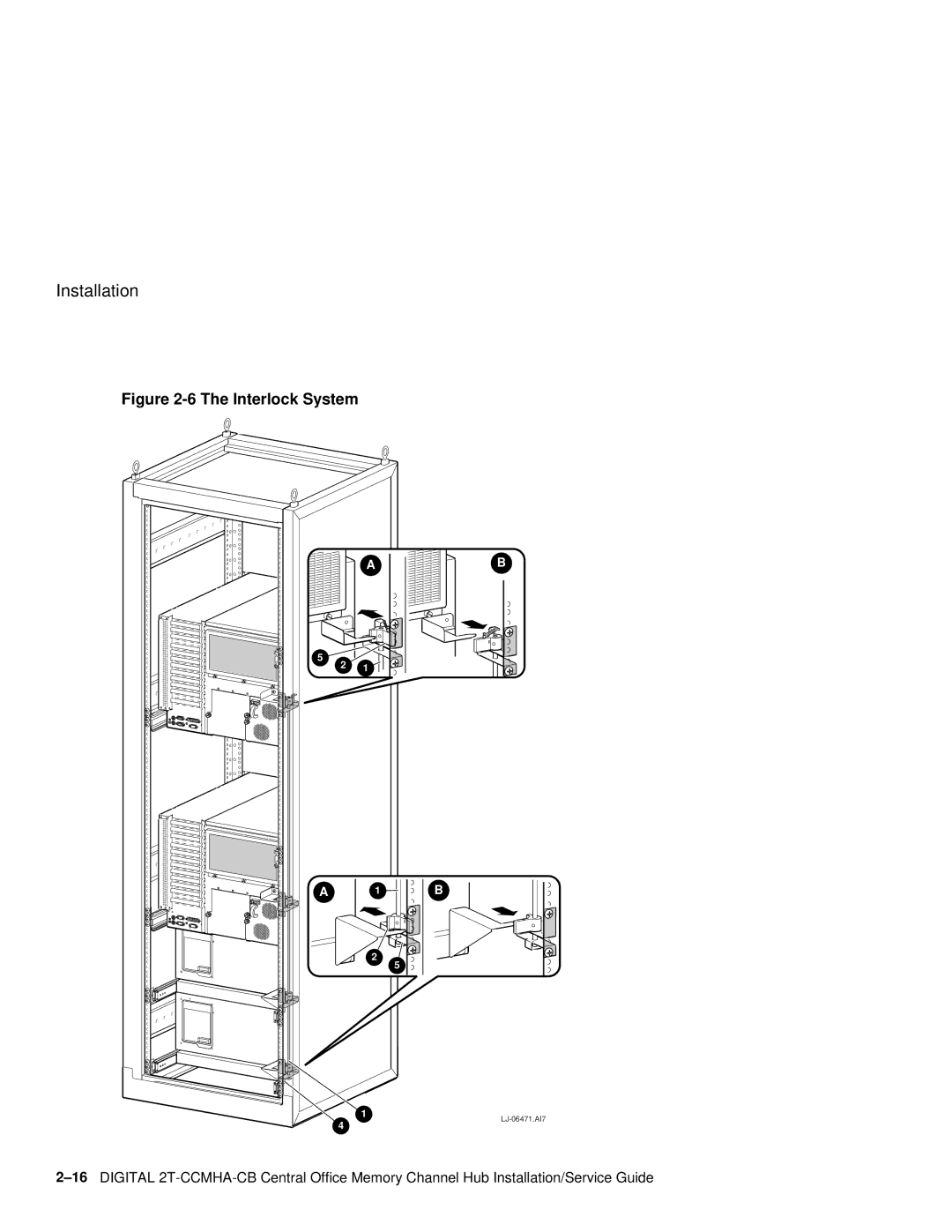 Compaq Memory Channel Hub manual Interlock System 