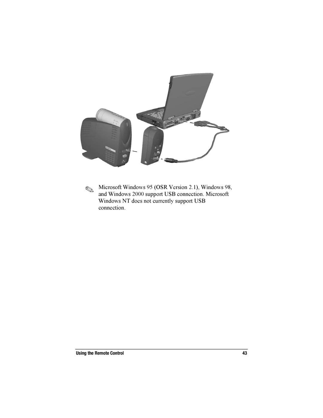 Compaq MP2800 warranty Using the Remote Control 