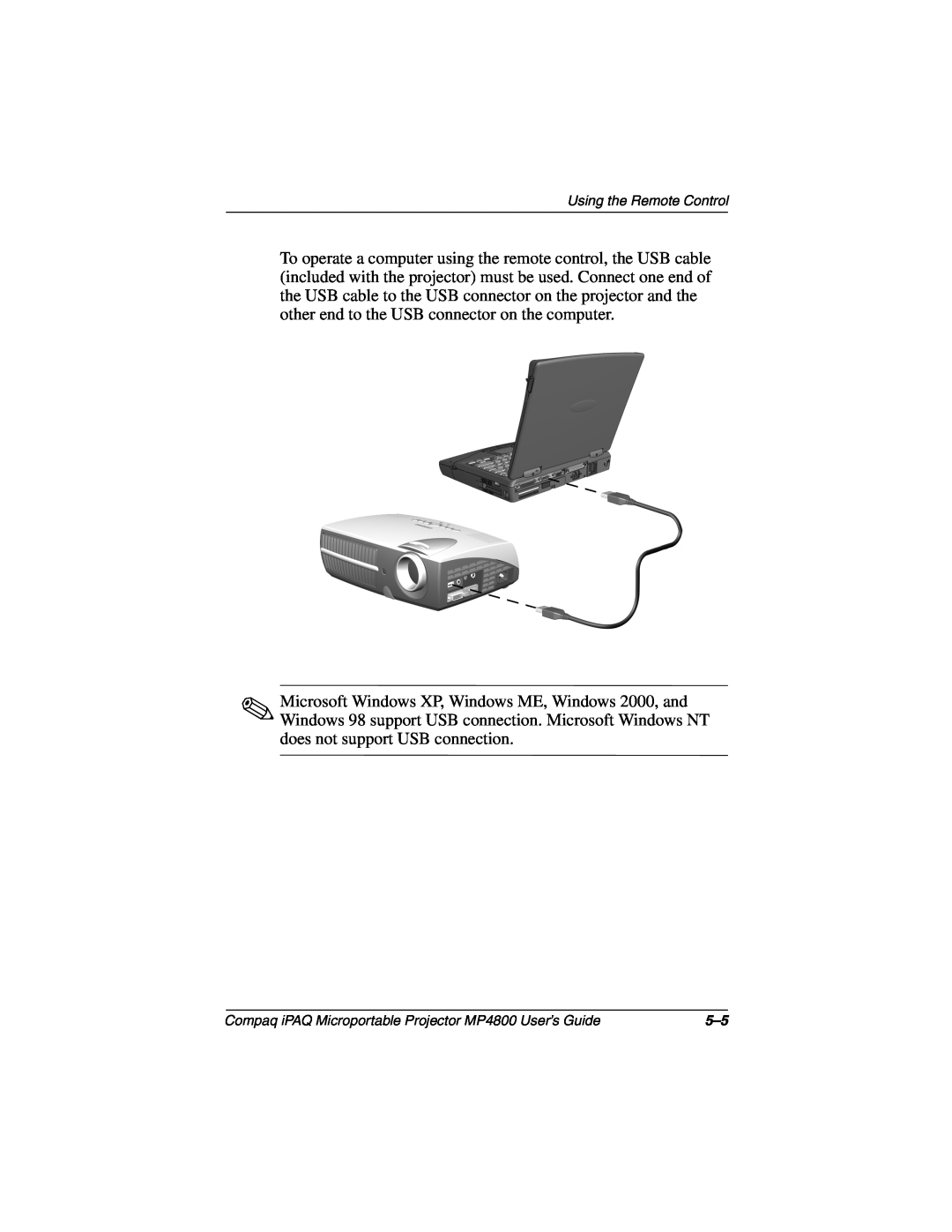 Compaq MP4800 manual 