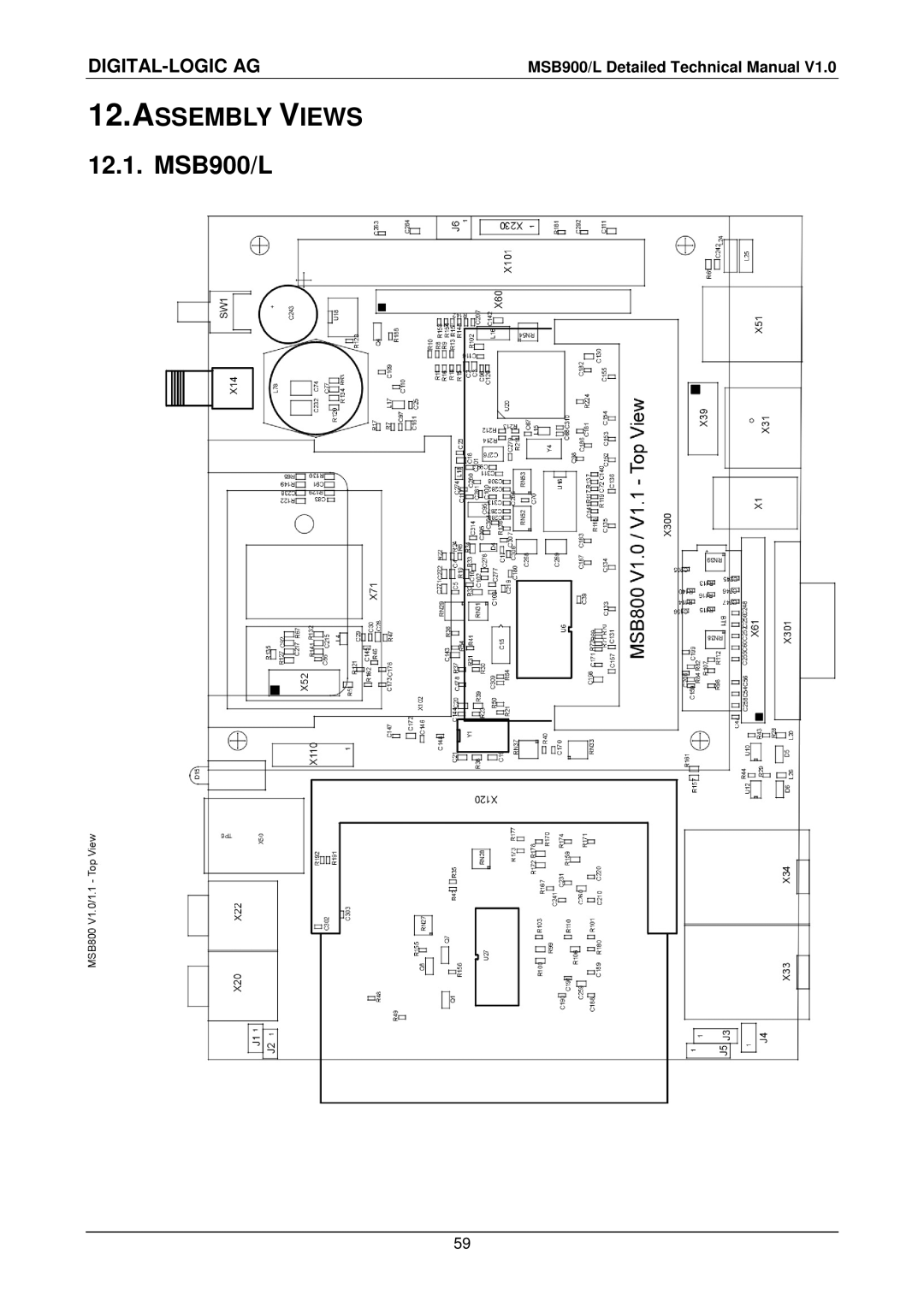 Compaq MSB900L user manual Assembly Views, MSB900/L 