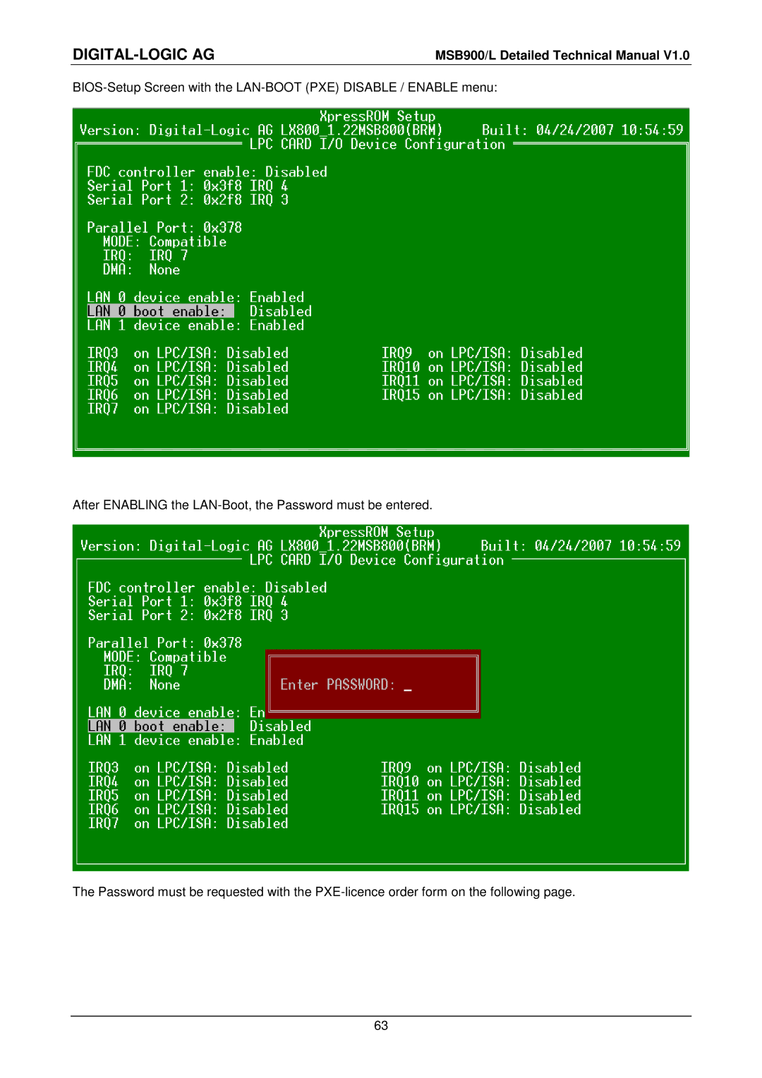 Compaq MSB900L user manual Digital-Logic Ag 