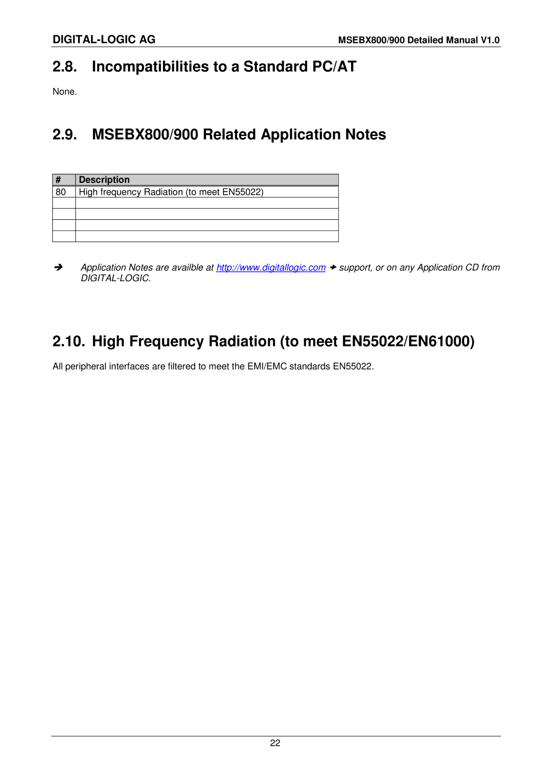 Compaq MSEBX900 user manual Incompatibilities to a Standard PC/AT, MSEBX800/900 Related Application Notes 