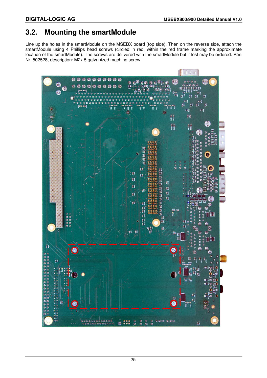 Compaq MSEBX900, MSEBX800 user manual Mounting the smartModule 