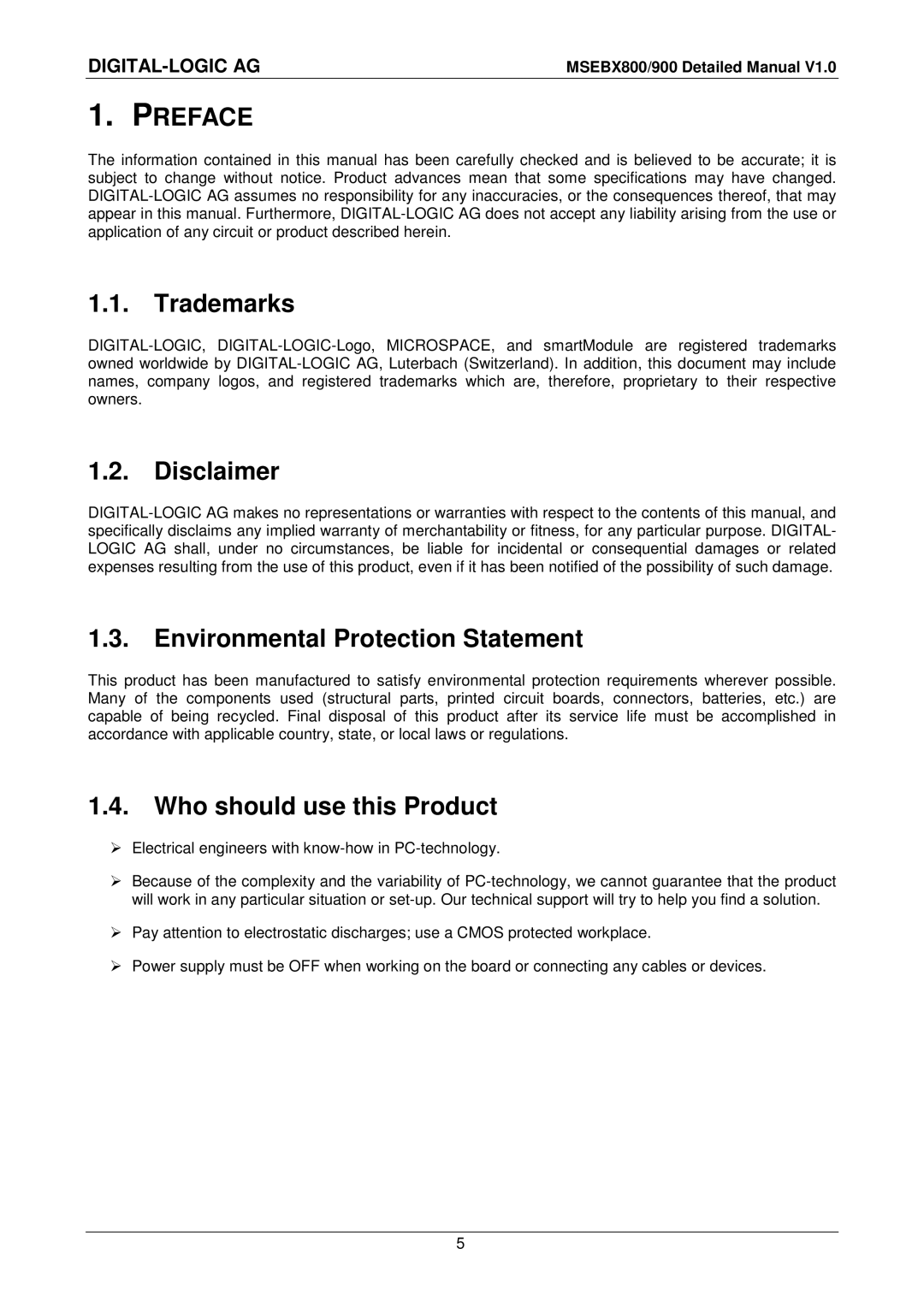 Compaq MSEBX900, MSEBX800 Preface, Trademarks, Disclaimer, Environmental Protection Statement, Who should use this Product 