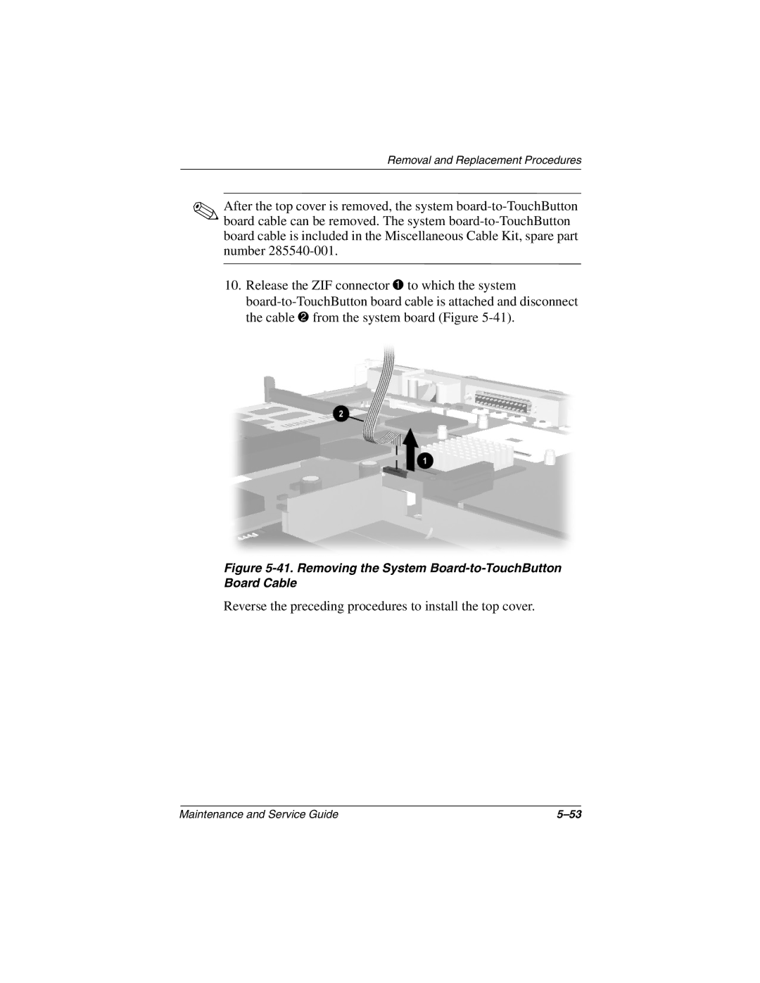 Compaq 1500, N1020V manual Reverse the preceding procedures to install the top cover 