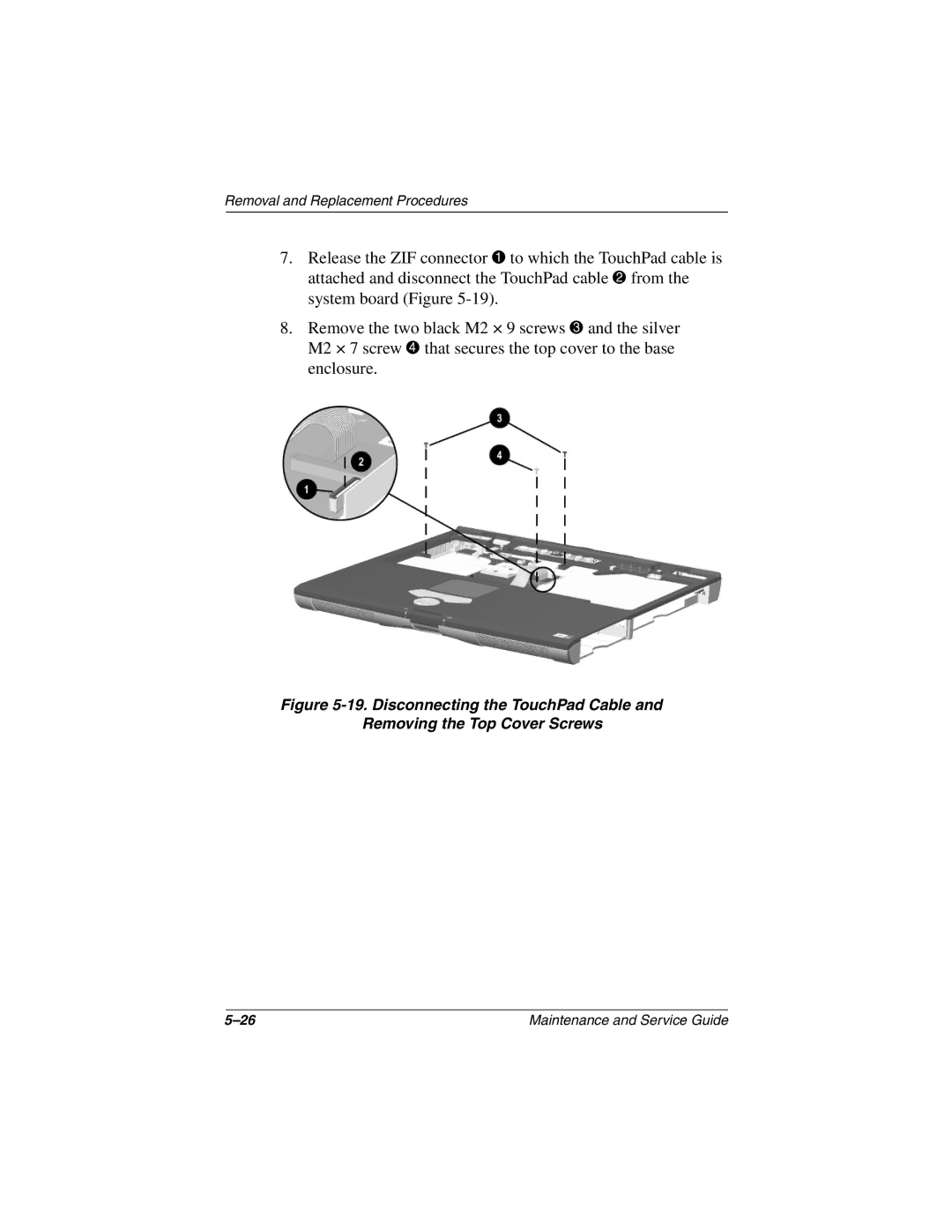 Compaq N160 manual Removal and Replacement Procedures 