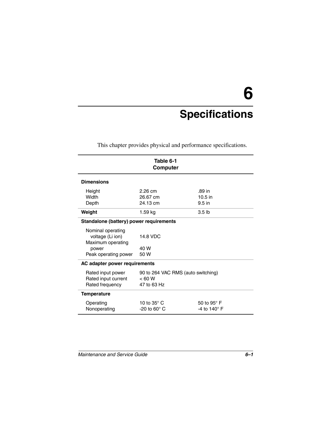 Compaq N410c manual Computer 