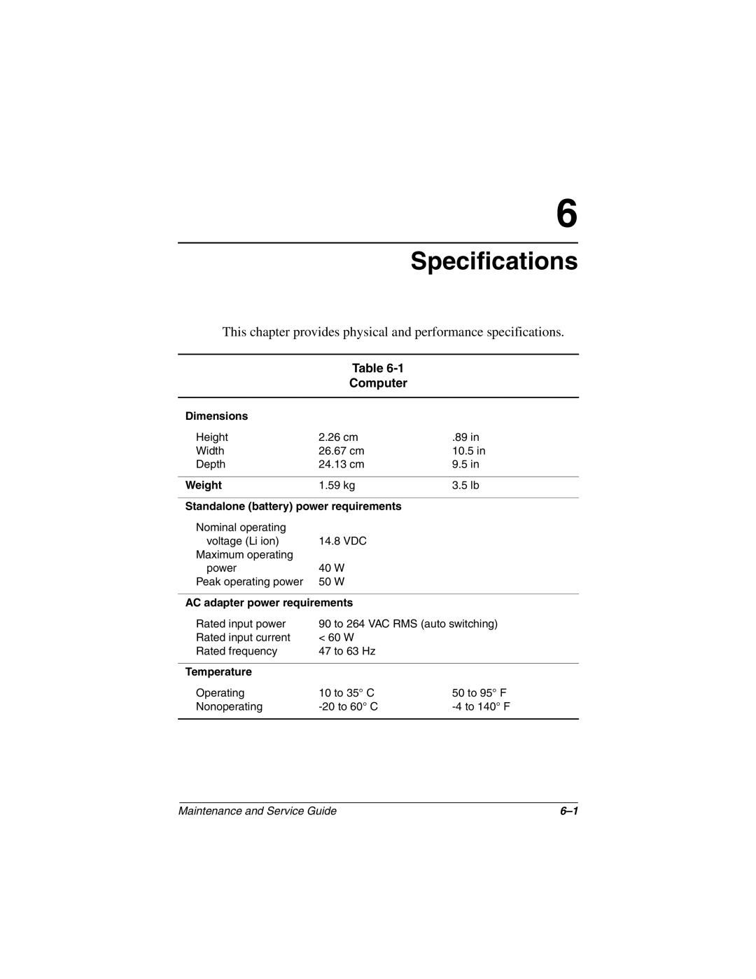 Compaq N410c manual Computer 