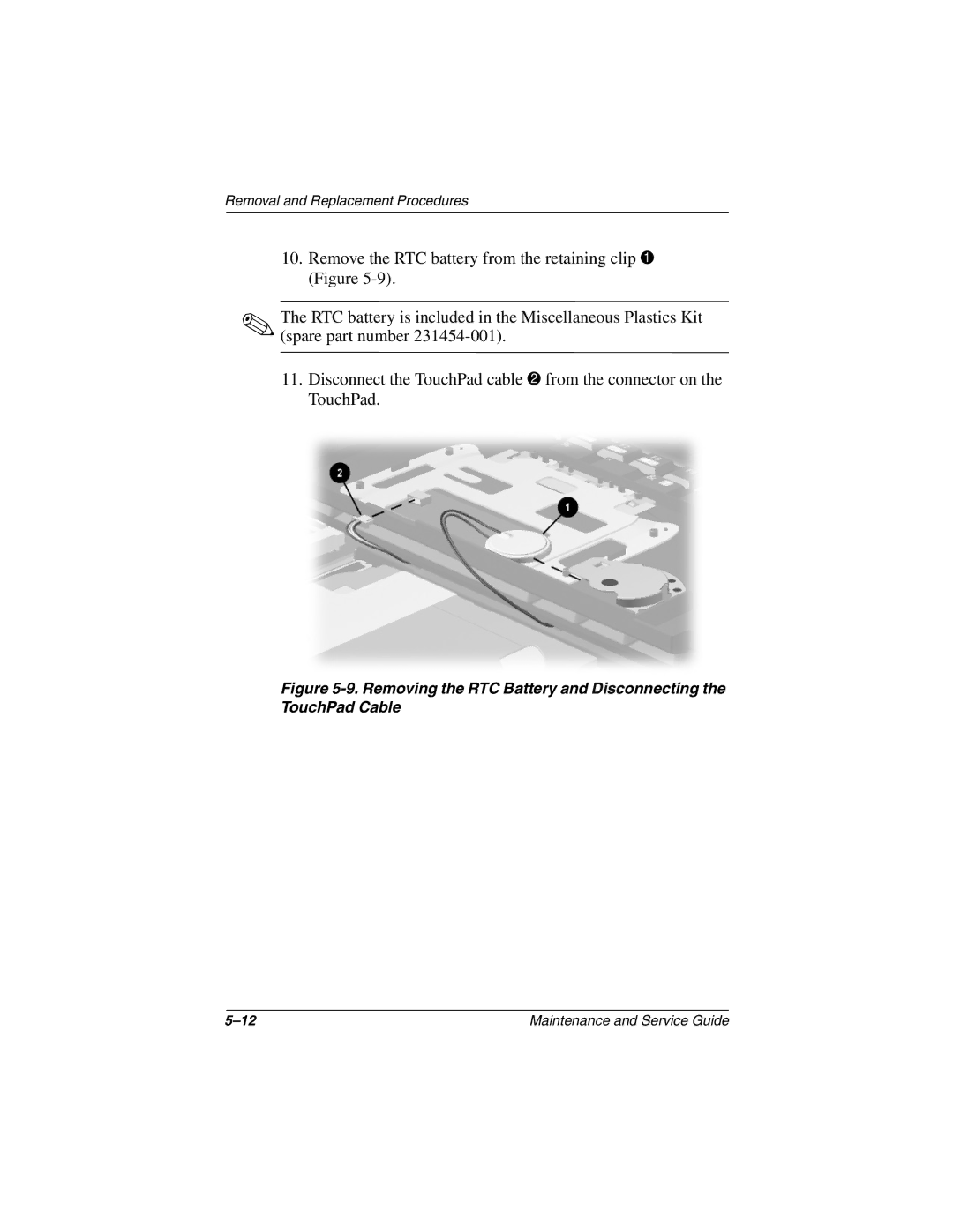 Compaq N410c manual Removal and Replacement Procedures 