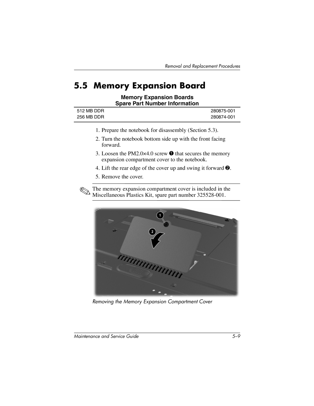 Compaq NC4000 manual Memory Expansion Boards 