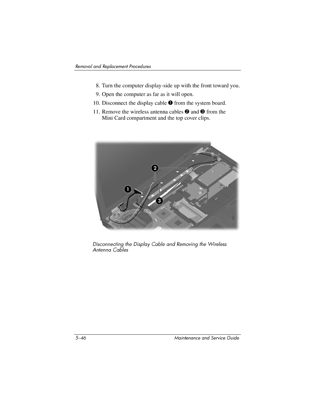 Compaq NC6400 manual Removal and Replacement Procedures 