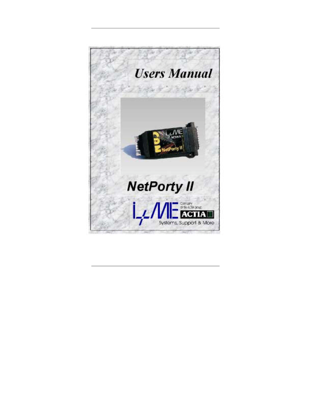 Compaq NetPorty II manual 