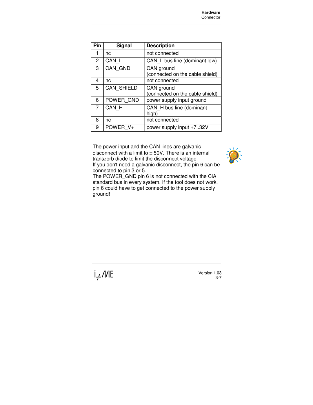 Compaq NetPorty II manual Pin Signal Description, Powerv+ 