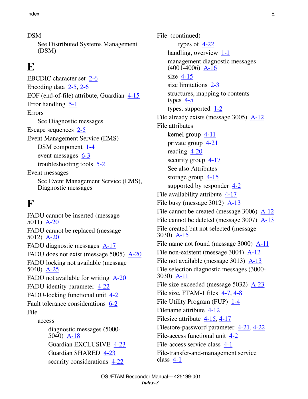 Compaq OSI/FTAM D43, OSI/APLMGR D43 manual Dsm 