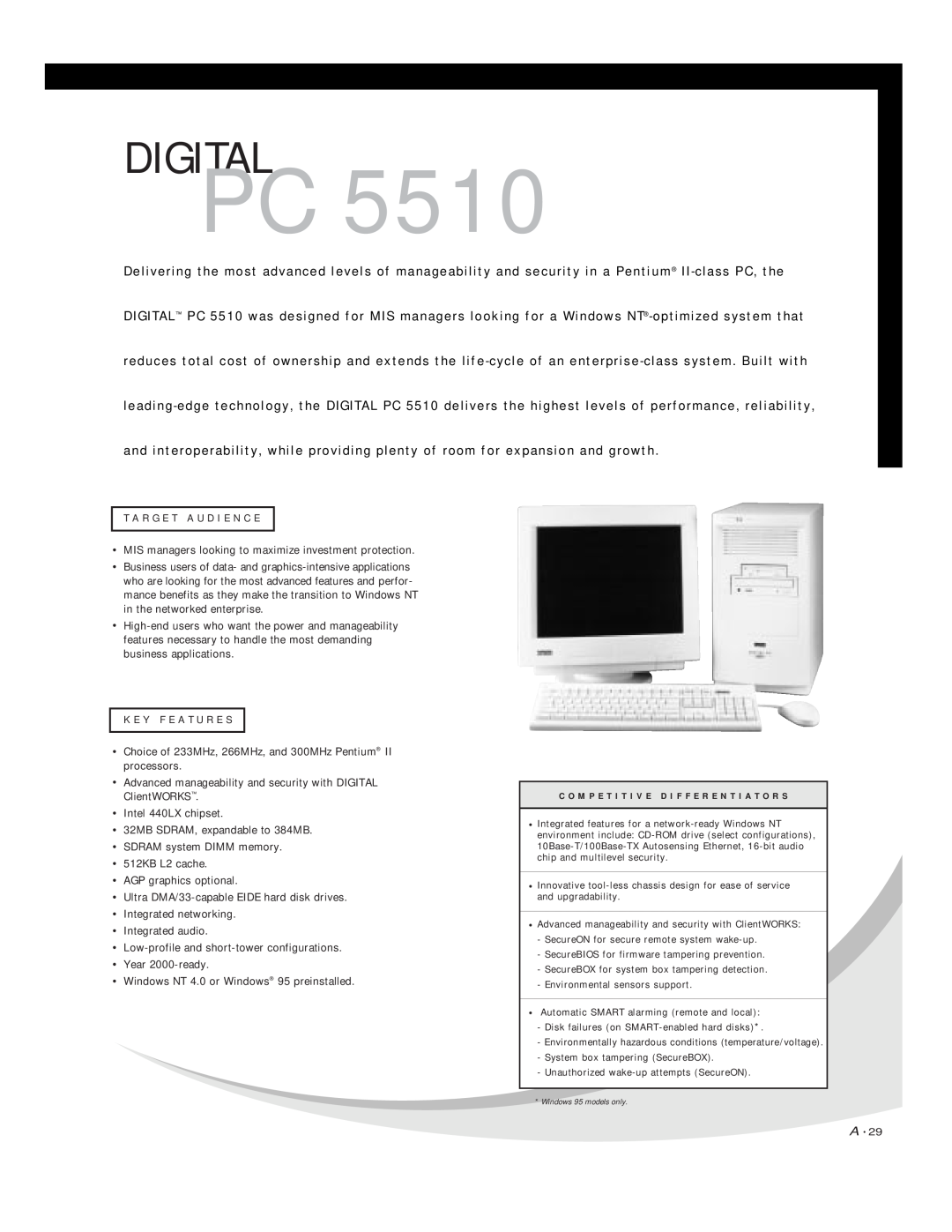 Compaq PC 5510 manual Digital 