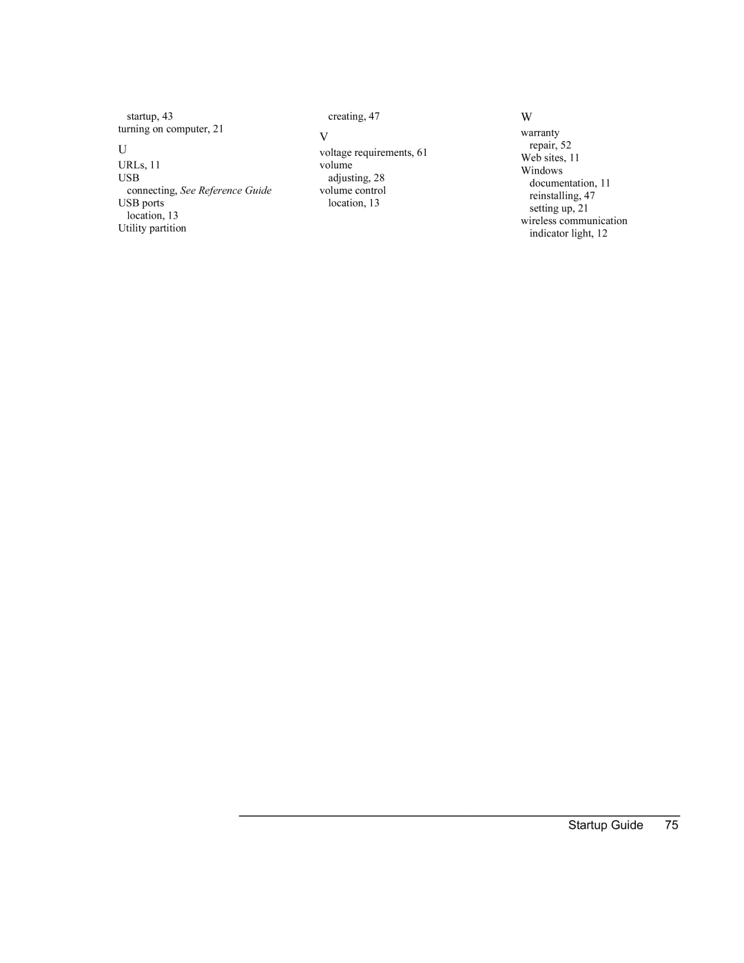 Compaq PKX301T manual Usb 