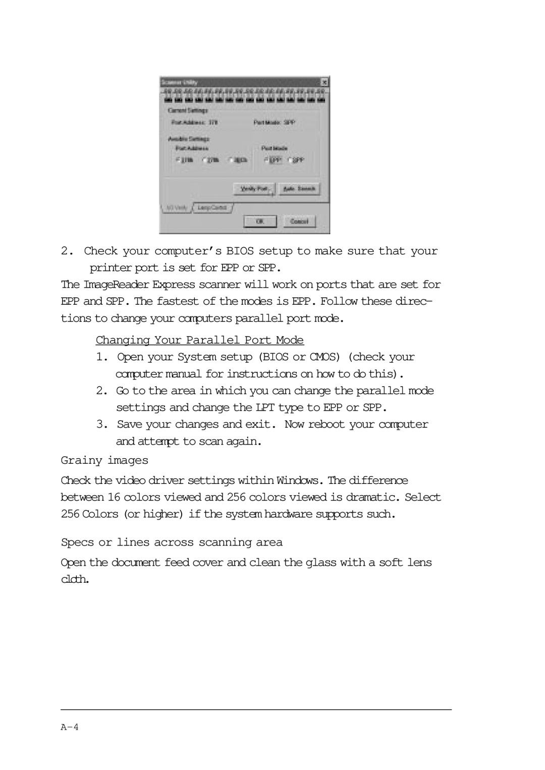 Compaq P/N DOC-FB4B manual Changing Your Parallel Port Mode 