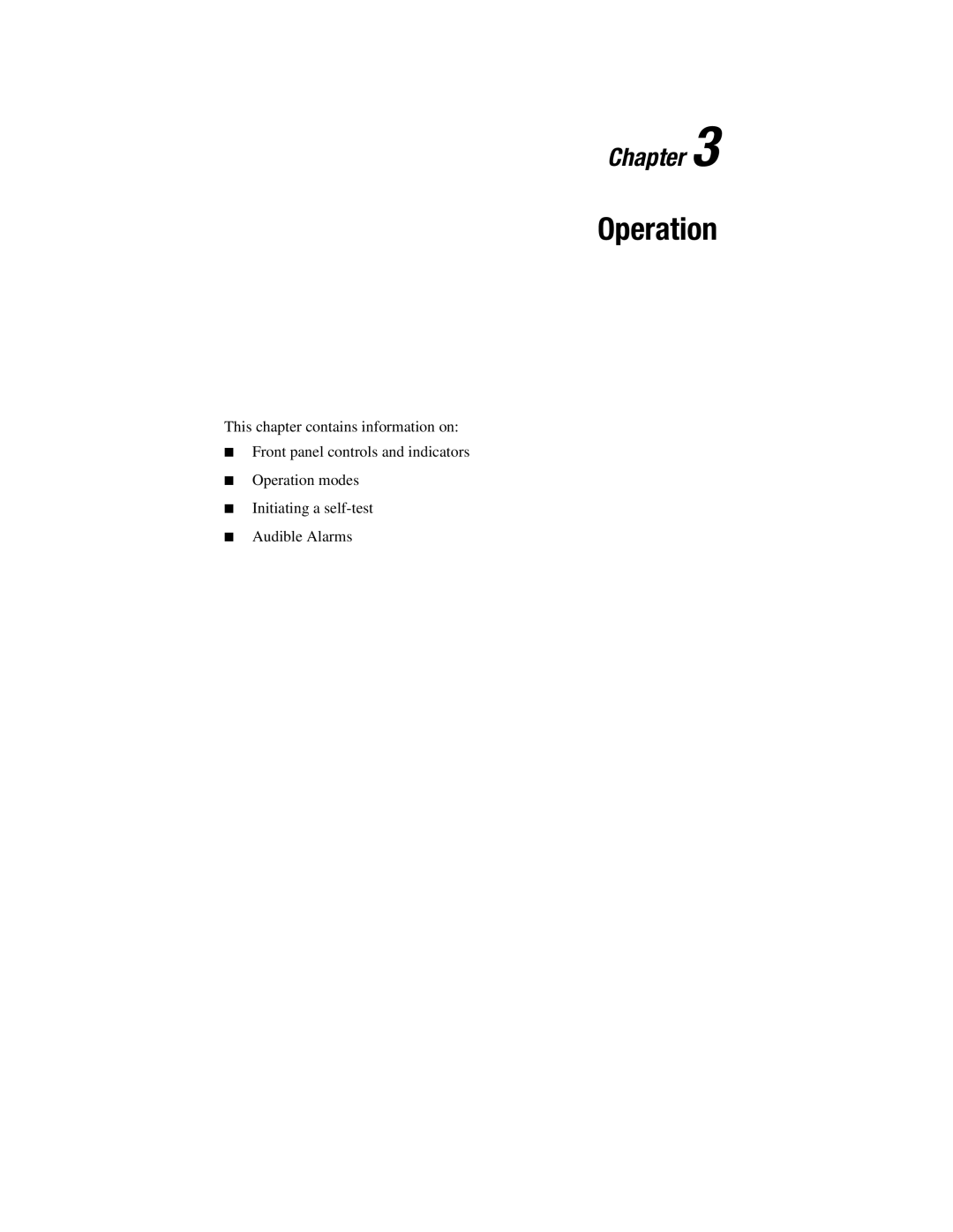 Compaq R6000 manual Operation 