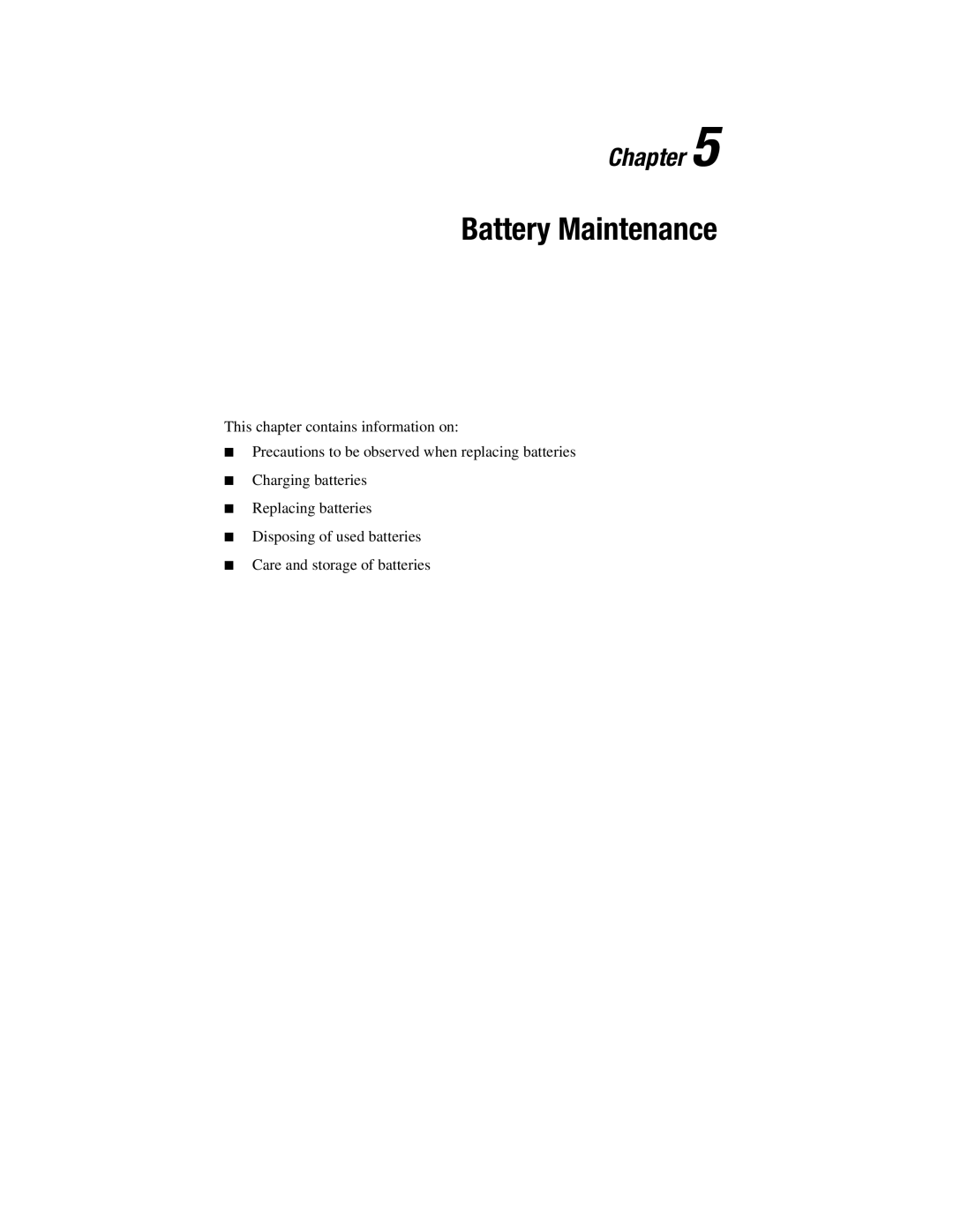 Compaq R6000 manual Battery Maintenance 