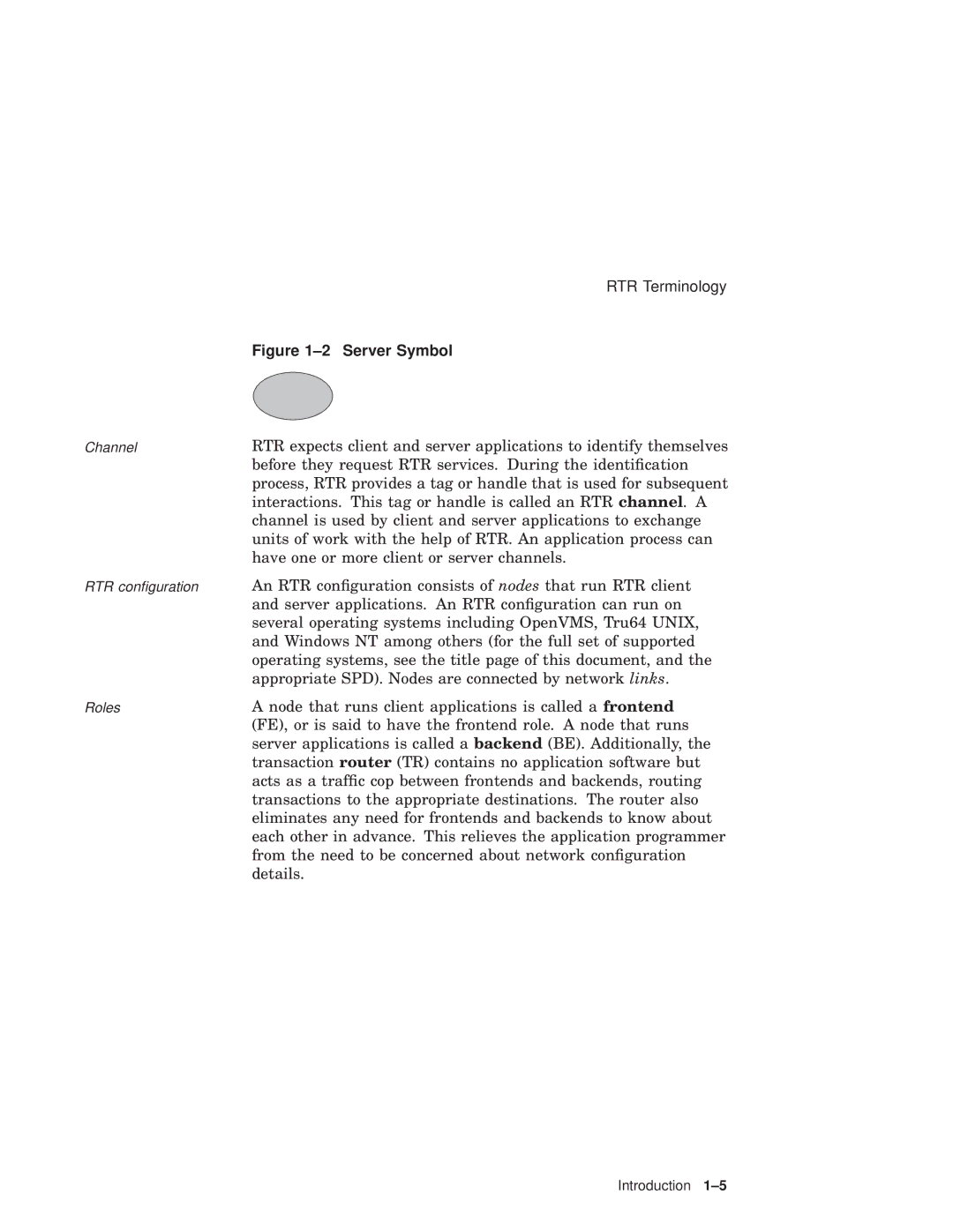 Compaq Reliable Transaction Router manual Server Symbol 