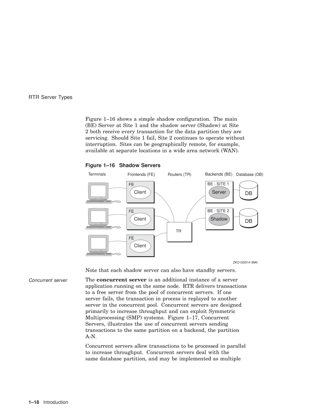 Compaq Reliable Transaction Router manual Shadow Servers 