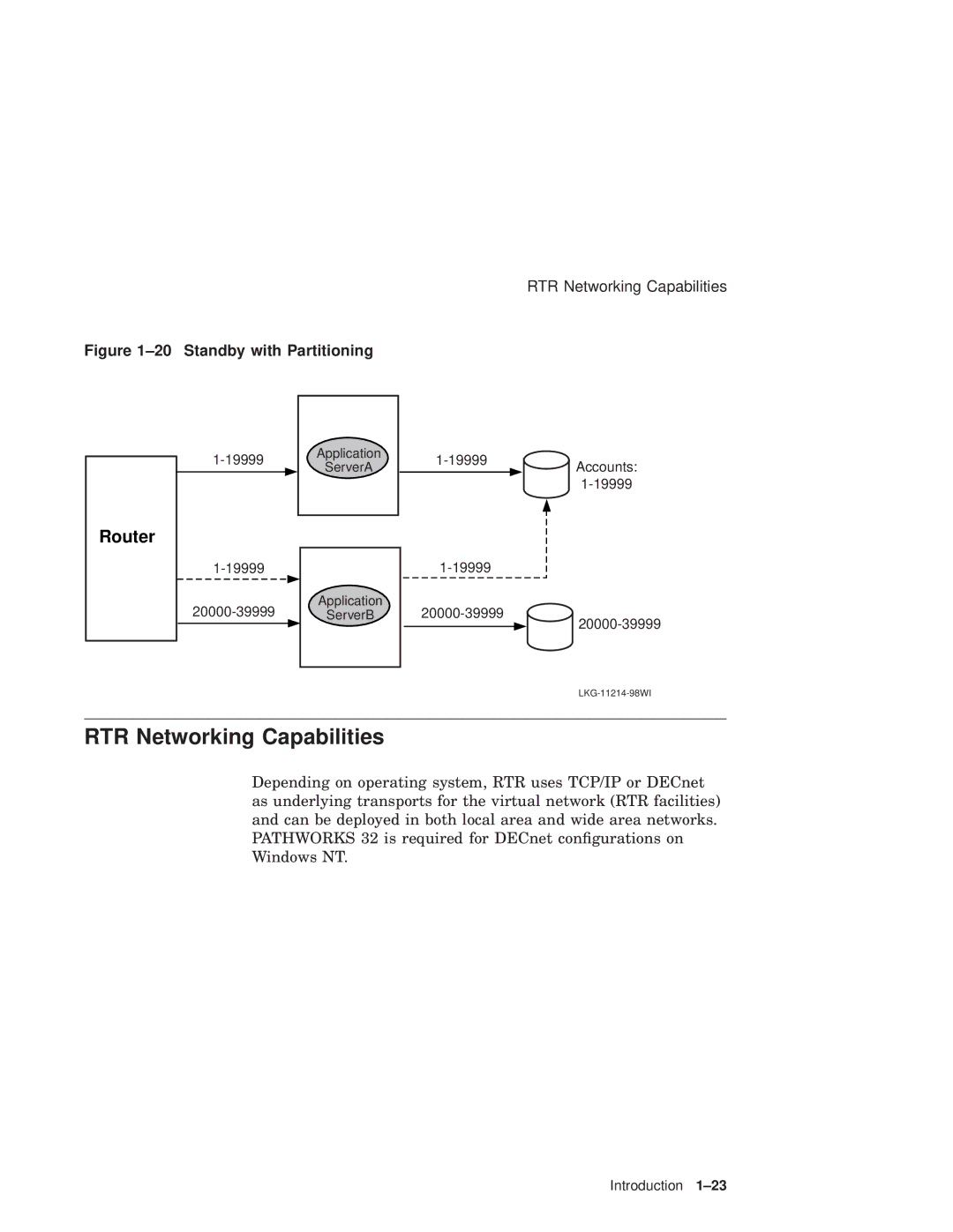 Compaq Reliable Transaction Router manual RTR Networking Capabilities 