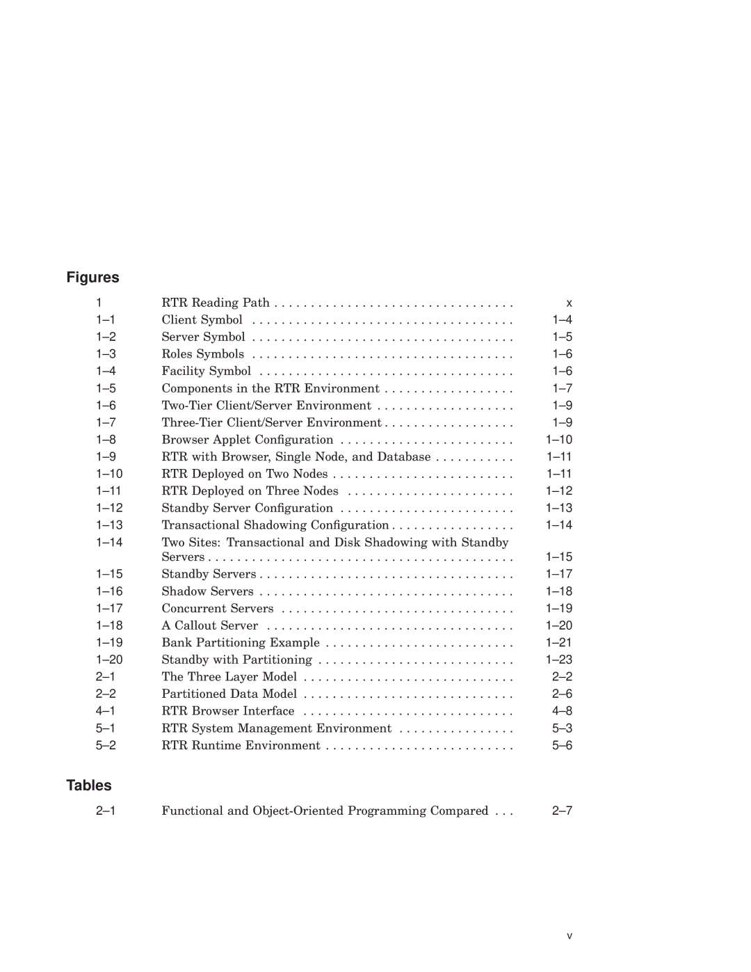 Compaq Reliable Transaction Router manual Figures 