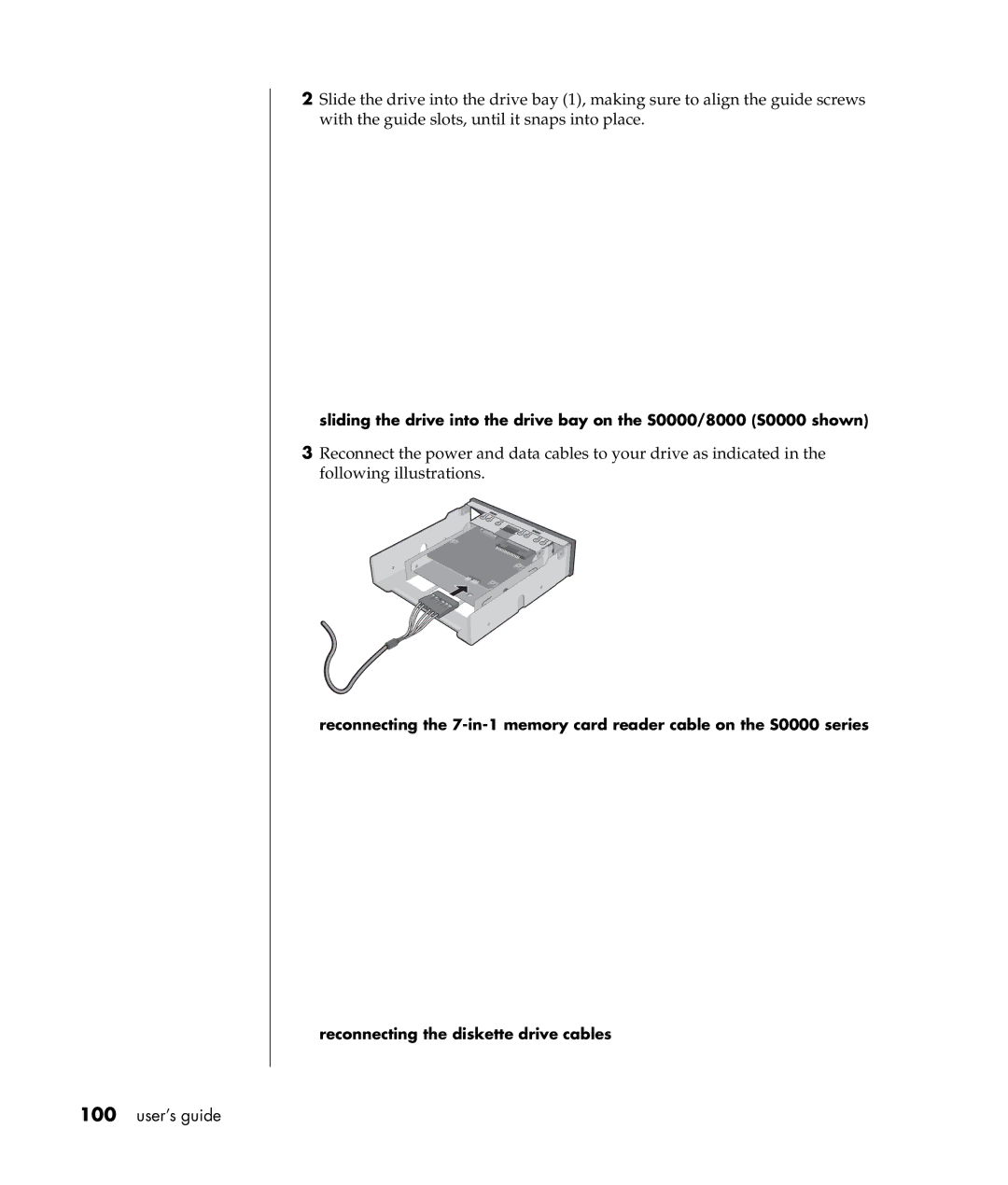 Compaq S0000 / 8000 manual User’s guide 