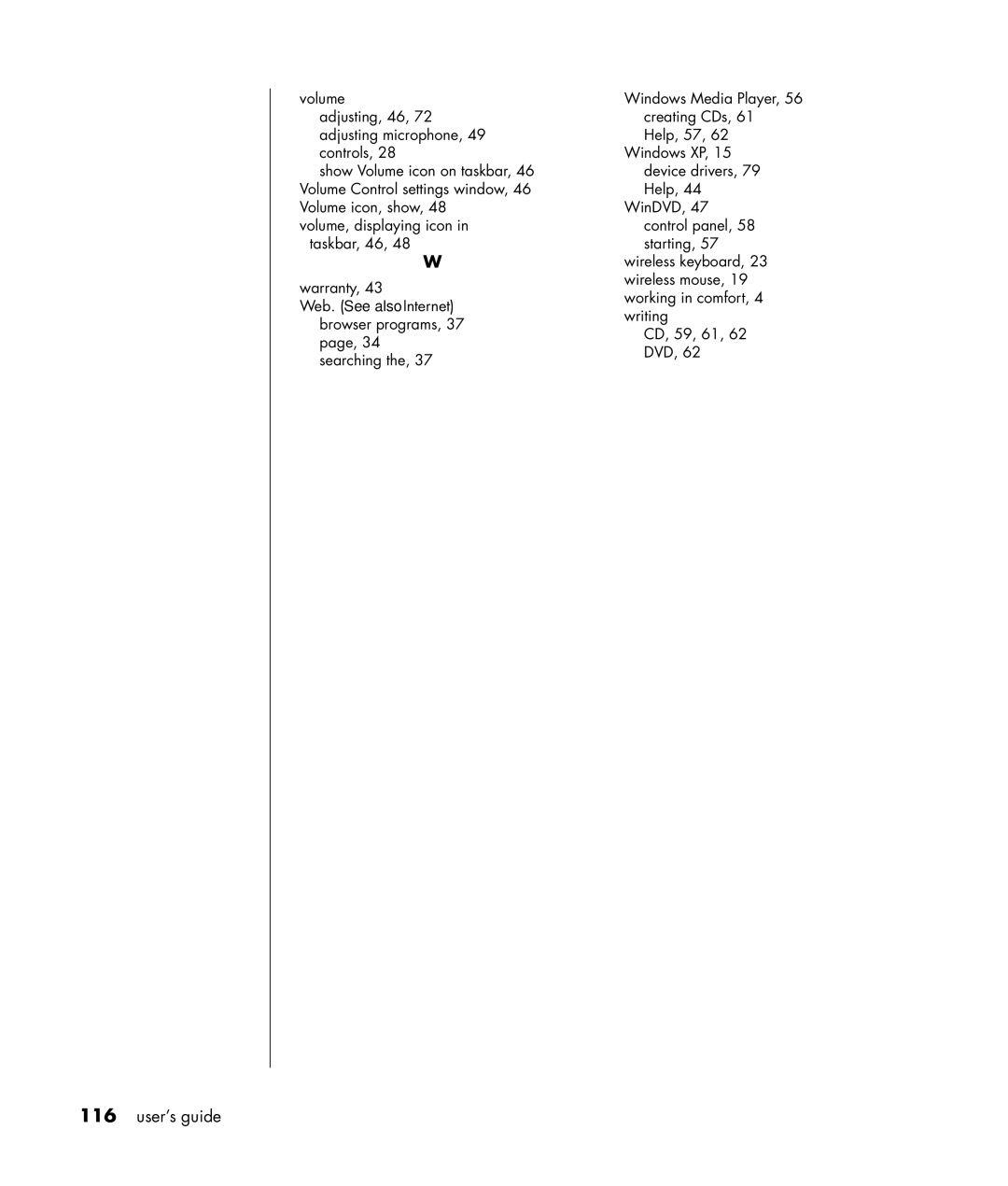 Compaq S0000 / 8000 manual User’s guide 