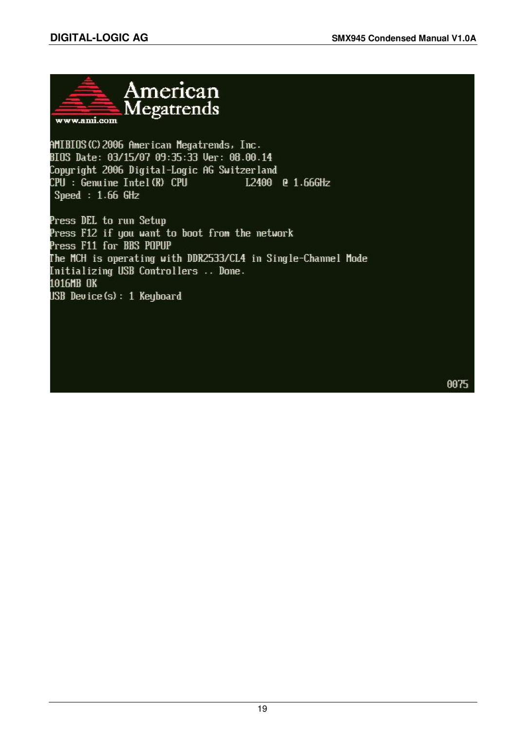 Compaq SMX945 user manual Digital-Logic Ag 