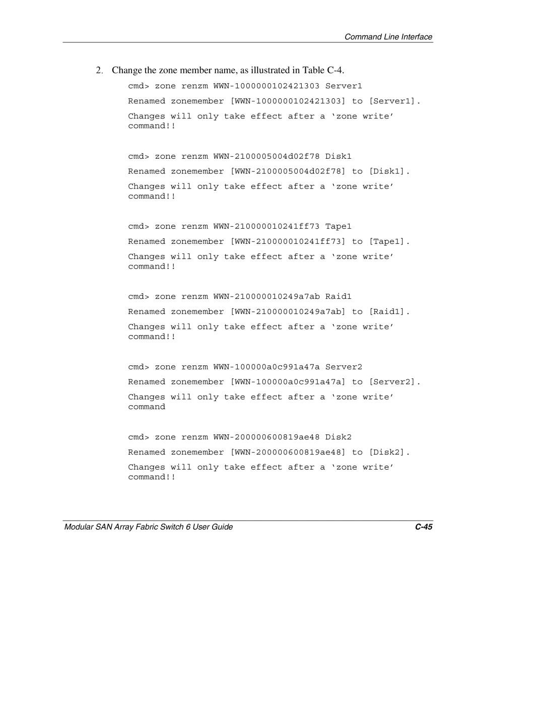 Compaq 230934-002 manual Modular SAN Array Fabric Switch 6 User Guide 