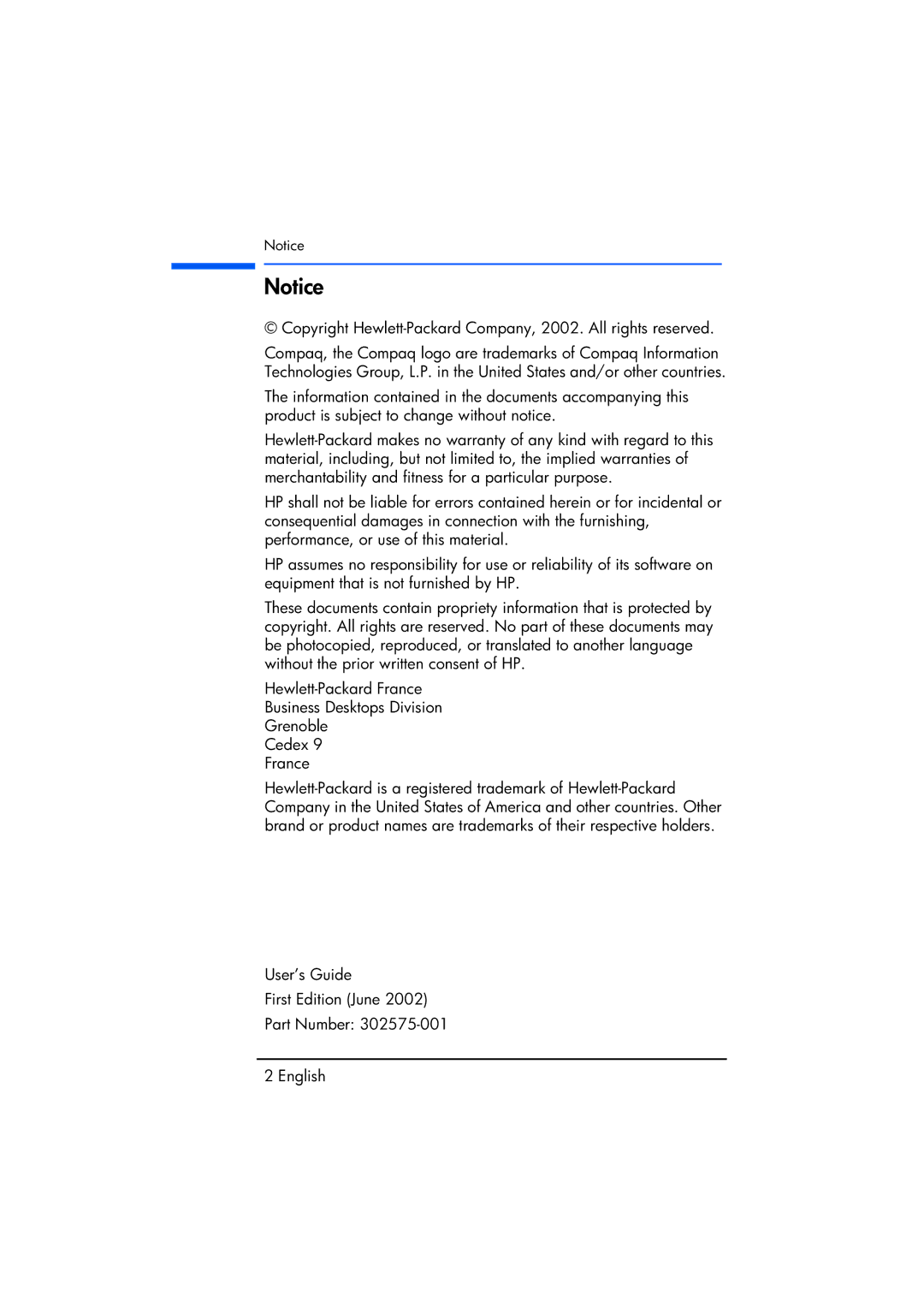 Compaq TFT1720 manual 