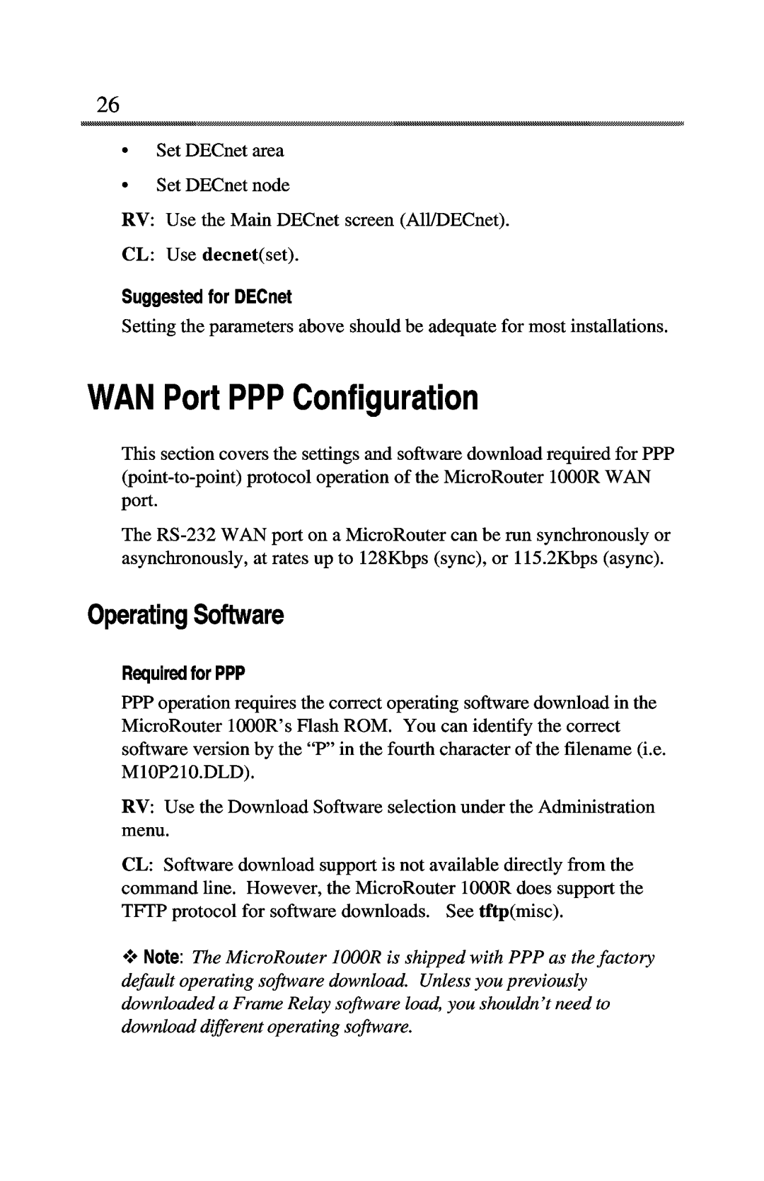 Compatible Systems 1000R manual 