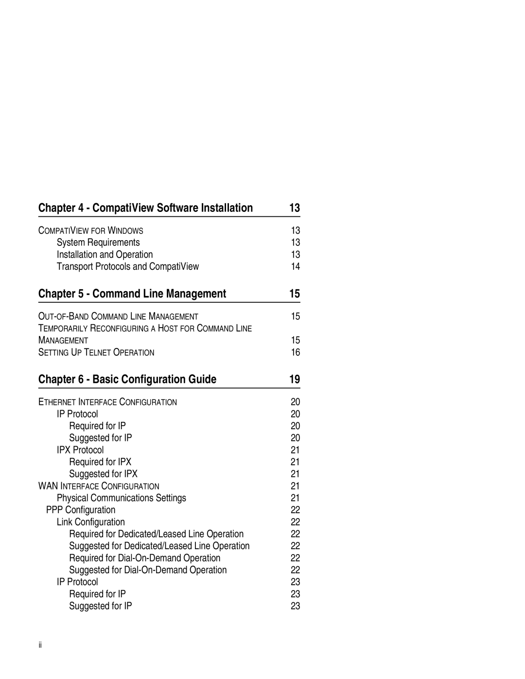 Compatible Systems 1200i manual Basic Configuration Guide, CompatiView Software Installation 