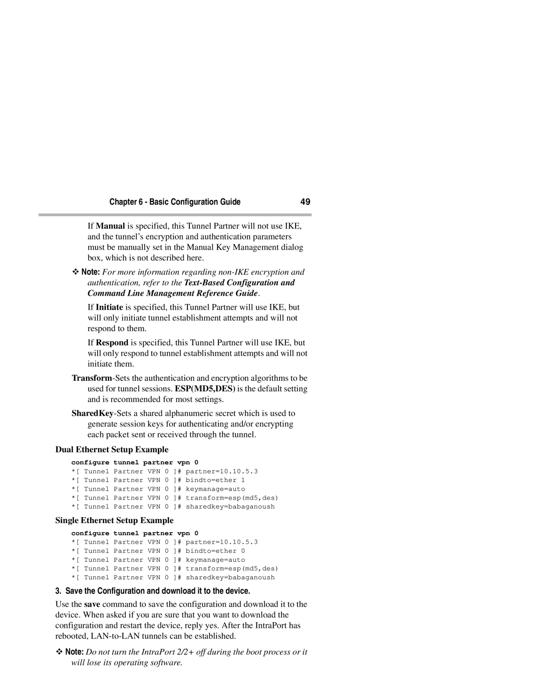 Compatible Systems 2+ manual Configure tunnel partner vpn 