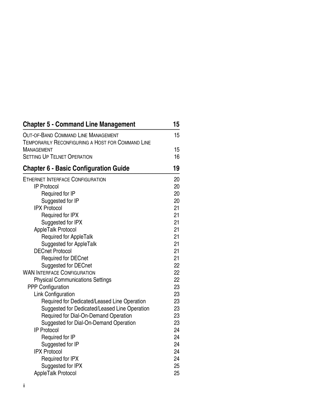 Compatible Systems 2200R manual Basic Configuration Guide, Command Line Management 