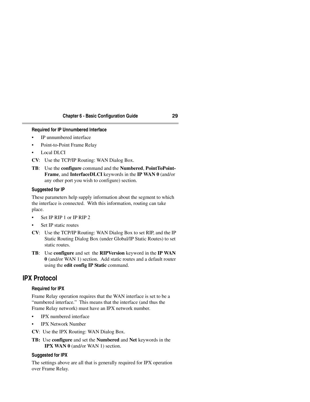 Compatible Systems 2250R manual IPX Protocol 