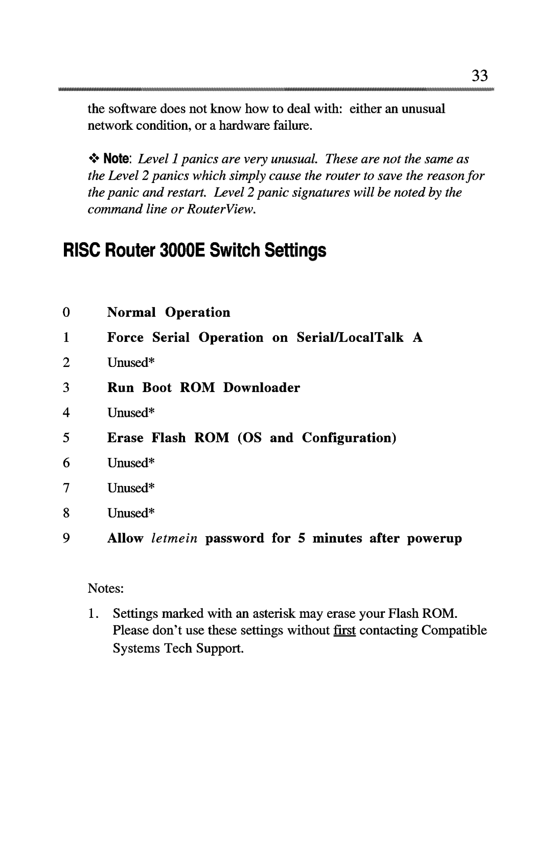 Compatible Systems 3000e manual 