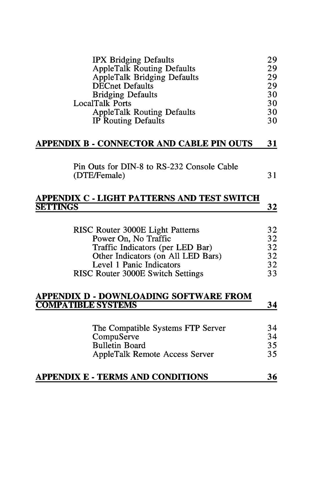 Compatible Systems 3000e manual 