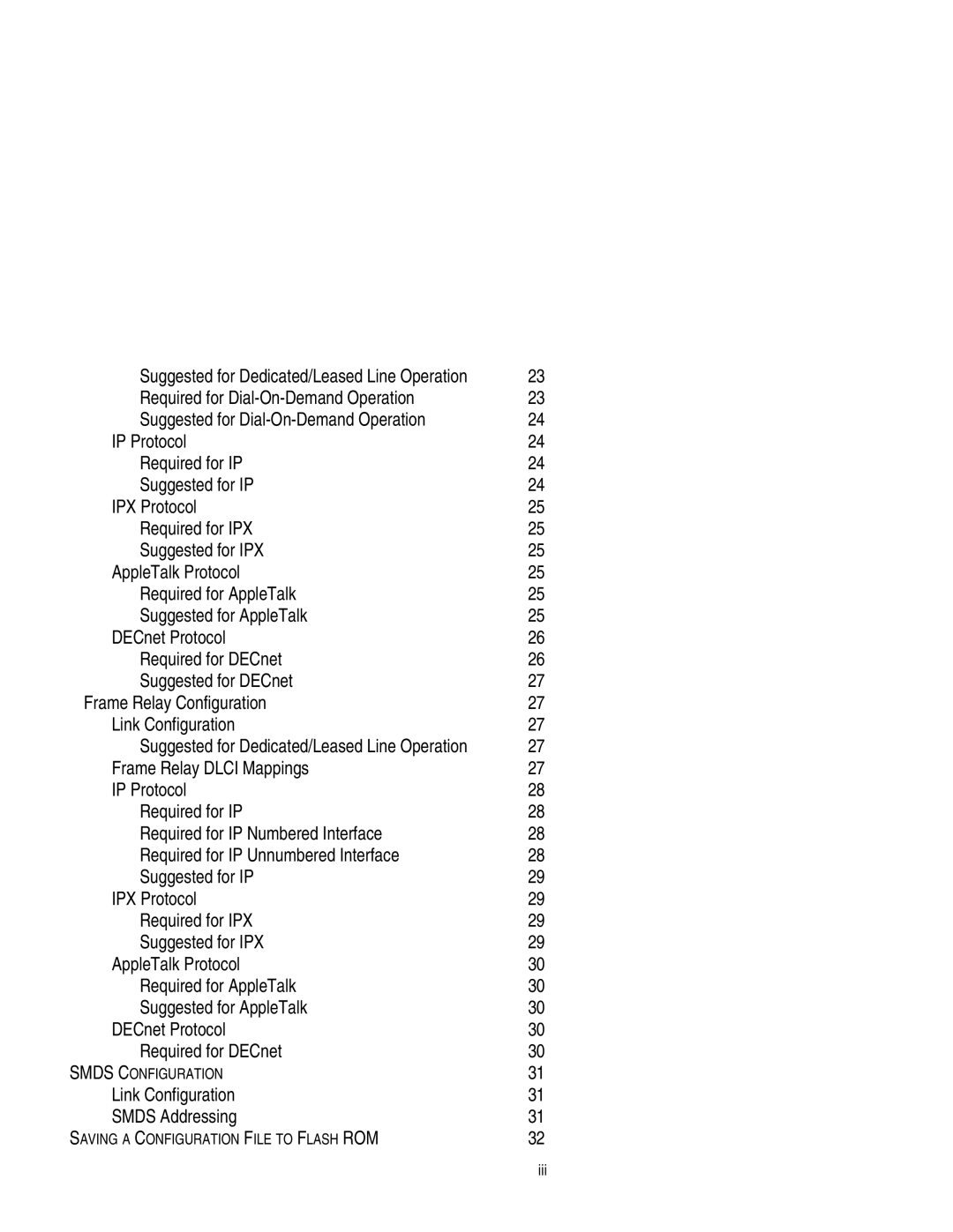 Compatible Systems 3500R manual Link Configuration Smds Addressing 