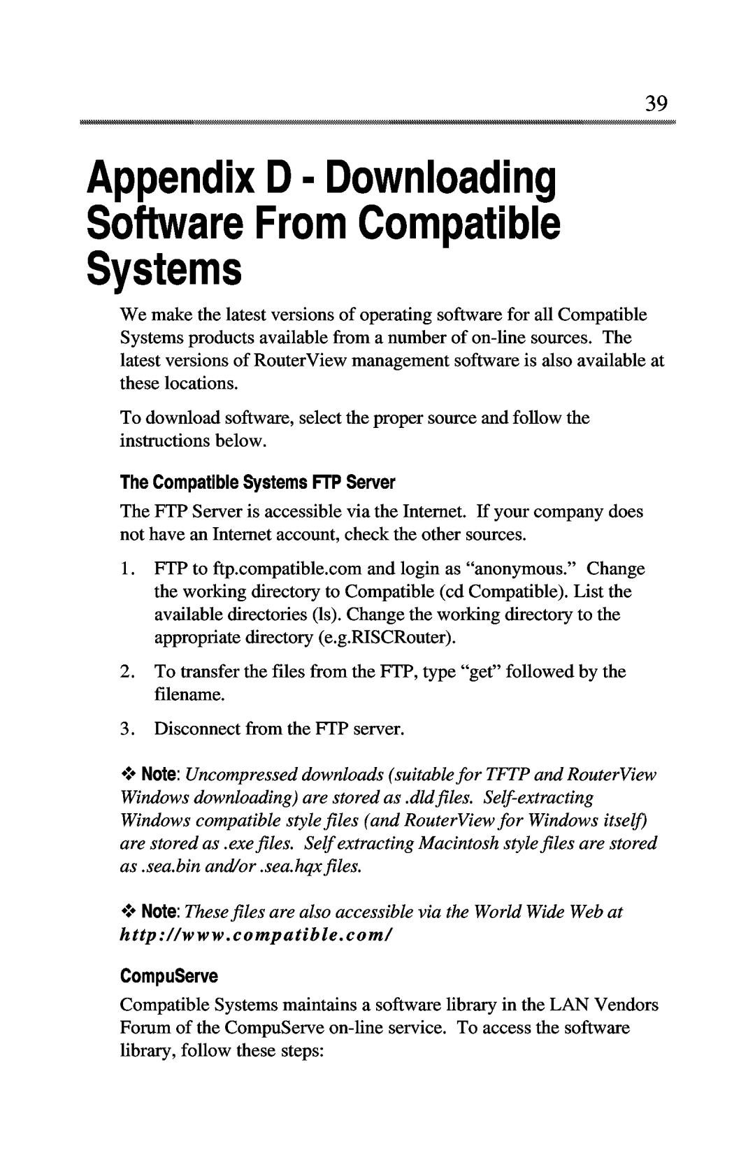 Compatible Systems 3800R manual 