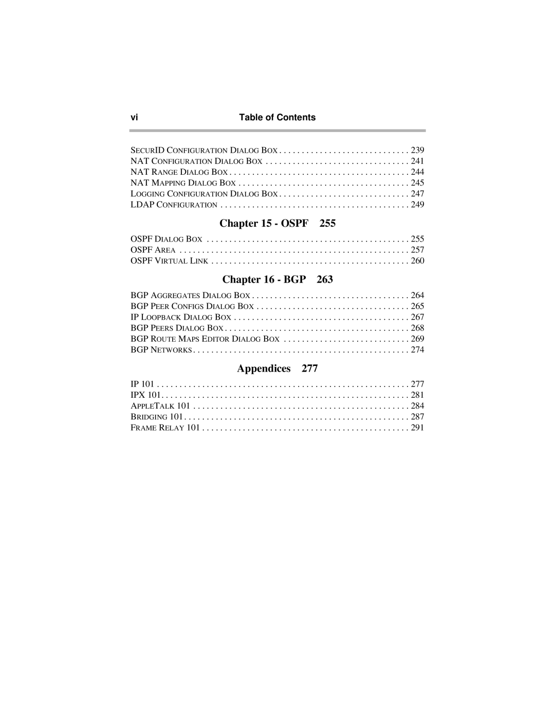 Compatible Systems 5.4 manual Ospf 