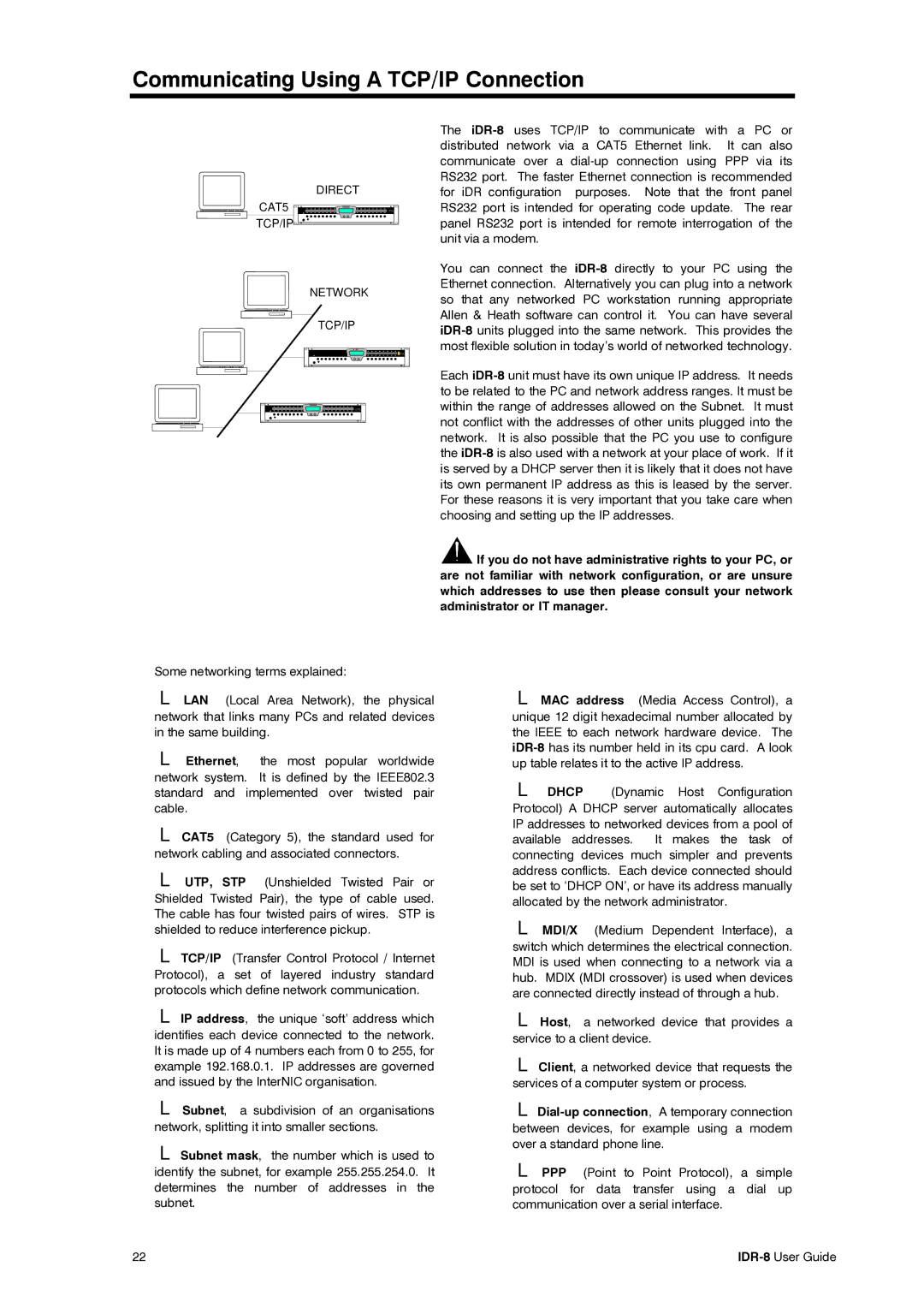 Compex Systems AP4530 manual Communicating Using a TCP/IP Connection 