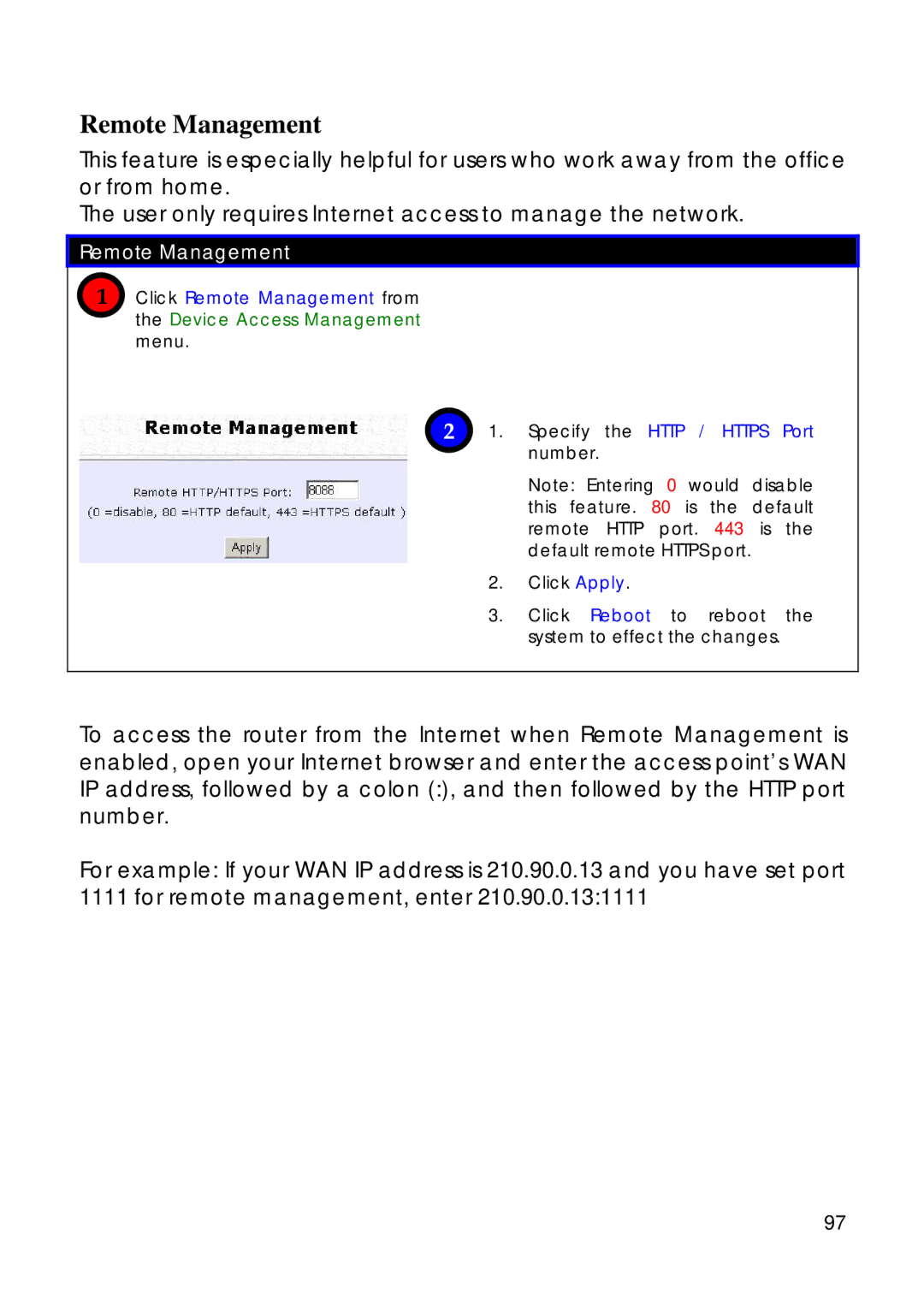 Compex Technologies 18A manual Remote Management 